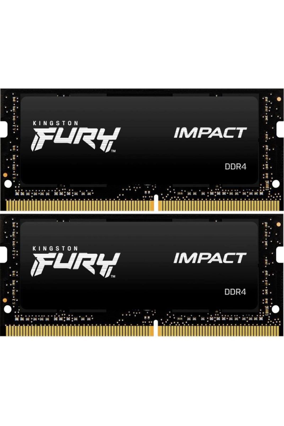 Kingston-Memorie RAM notebook Kingston, SODIMM, DDR4, 16GB, 3200MHz, CL20, 1.2V, Kit of 2 3
