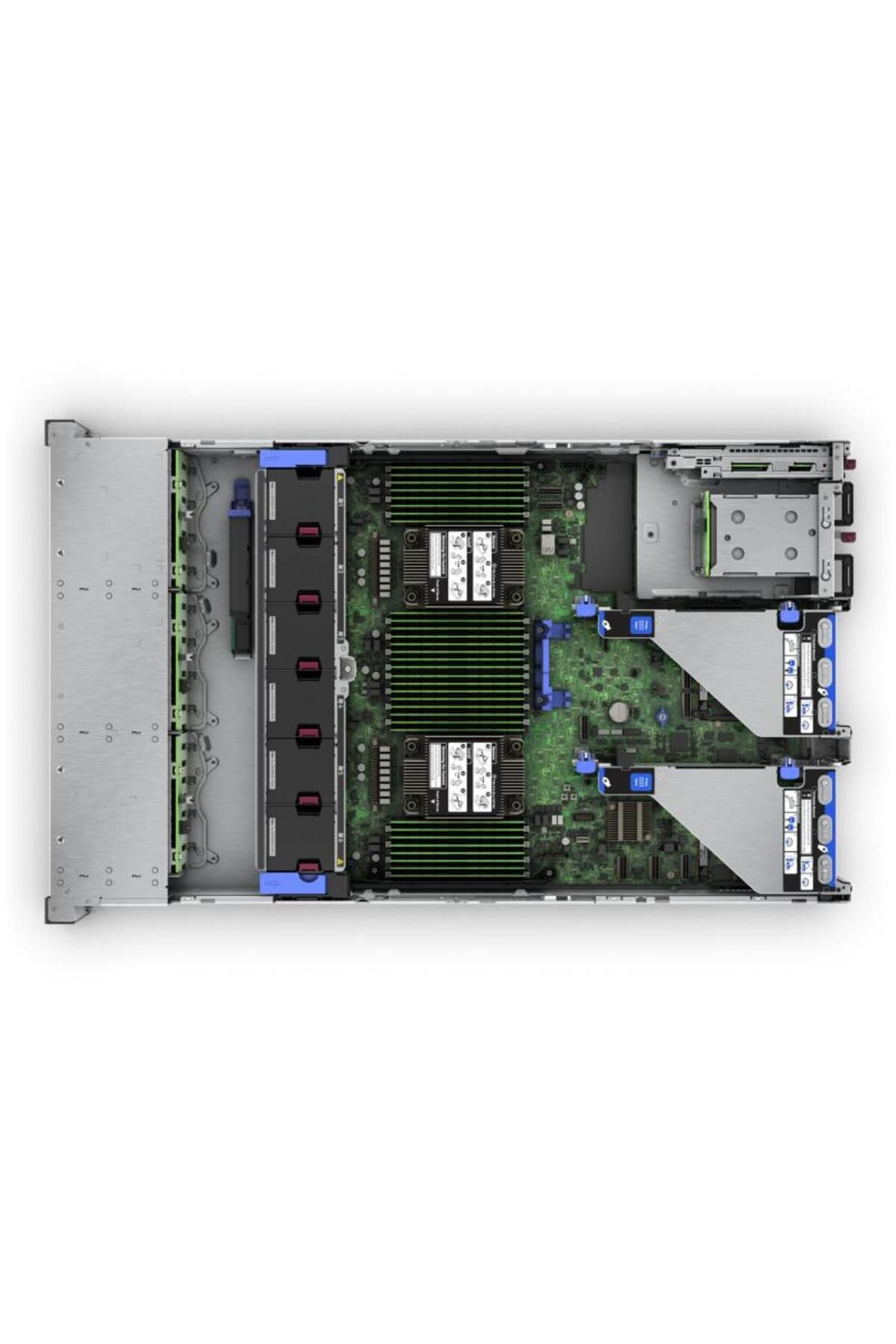 HPE-ProLiant DL380 Gen11 4514Y 2.0GHz 16c 1P 2x32GB-R 8SFF MR416i-o 2x2.4TB HDD 2x1000W PS EU S 3