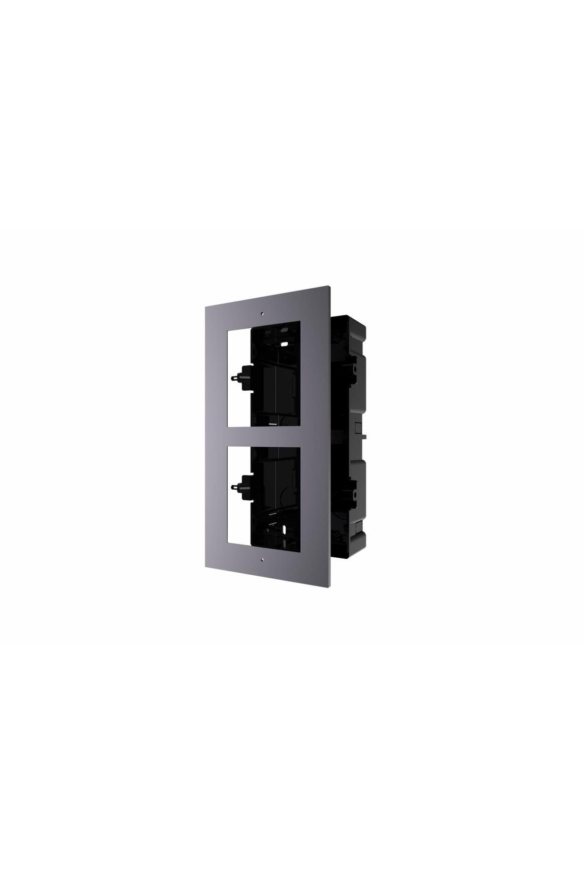 Hikvision-Front panel for 2 modular video intercom modules DS-KD-ACF2; allows connection 1