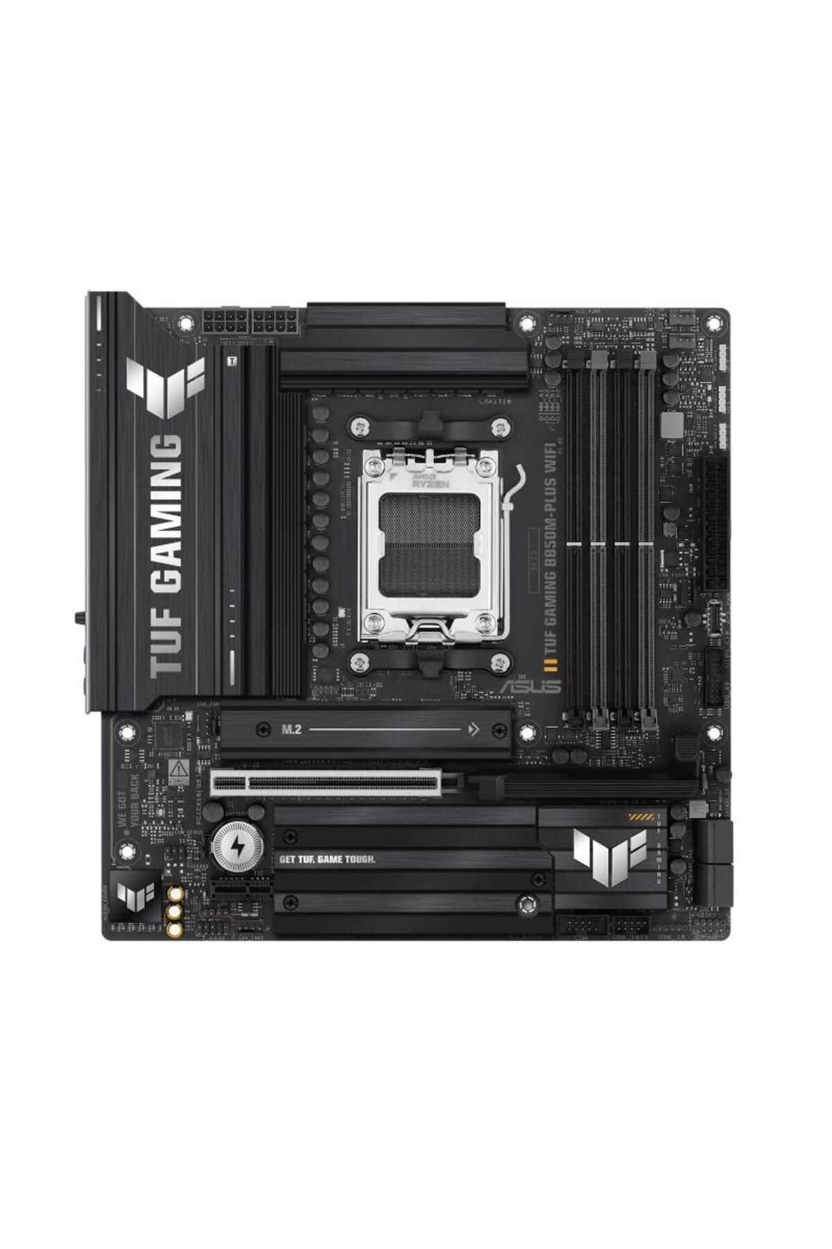 ASUS-Placa de Baza TUF GAMING B850M-PLUS WIFI AM5, 4x DDR5, 1xDP 1x HDMI, 1x PCIE 5.0 x16 1x PC 3