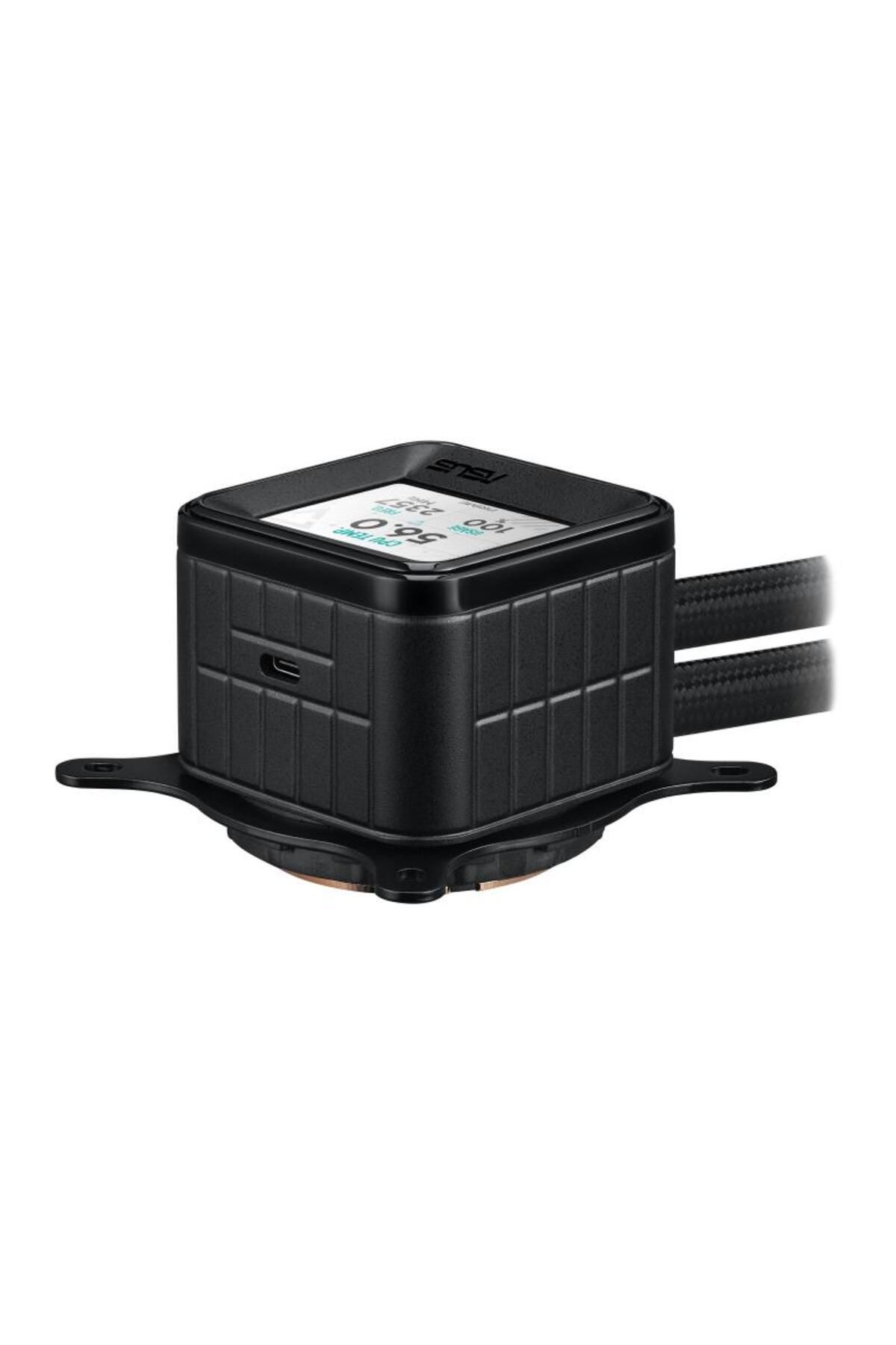 ASUS-Processor Cooler PRIME LC 360 LCD ARGB BLACK, radiator size 360mm, 3 ARGB fans, V 3