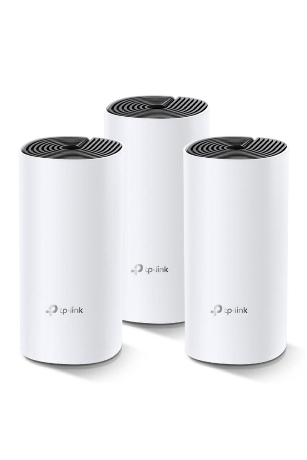 TP-LINK-AC1200 Whole Home Mesh Wi-Fi System, DECO M4(3-PACK); Processor: Quad-core CPU 3