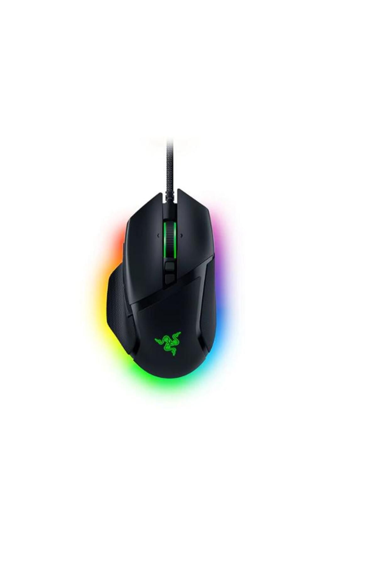 RAZER-Basilisk V3 RGB Wired Mouse, 10+1 Programmable Buttons, Razer™ HyperScroll Tilt Wh 2
