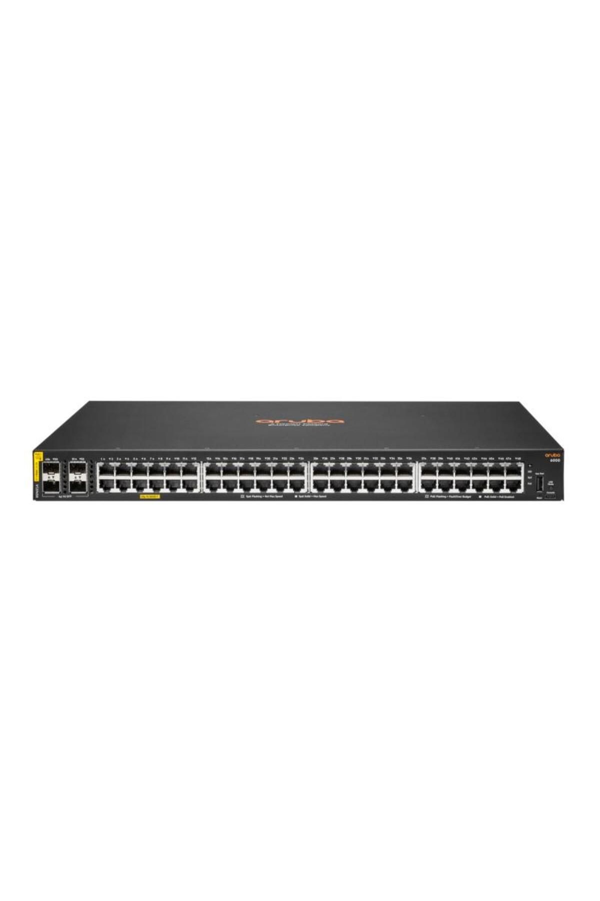 Aruba Networks-HPE Aruba Networking CX 6000 48G Class4 PoE 4SFP 370W Switch 1