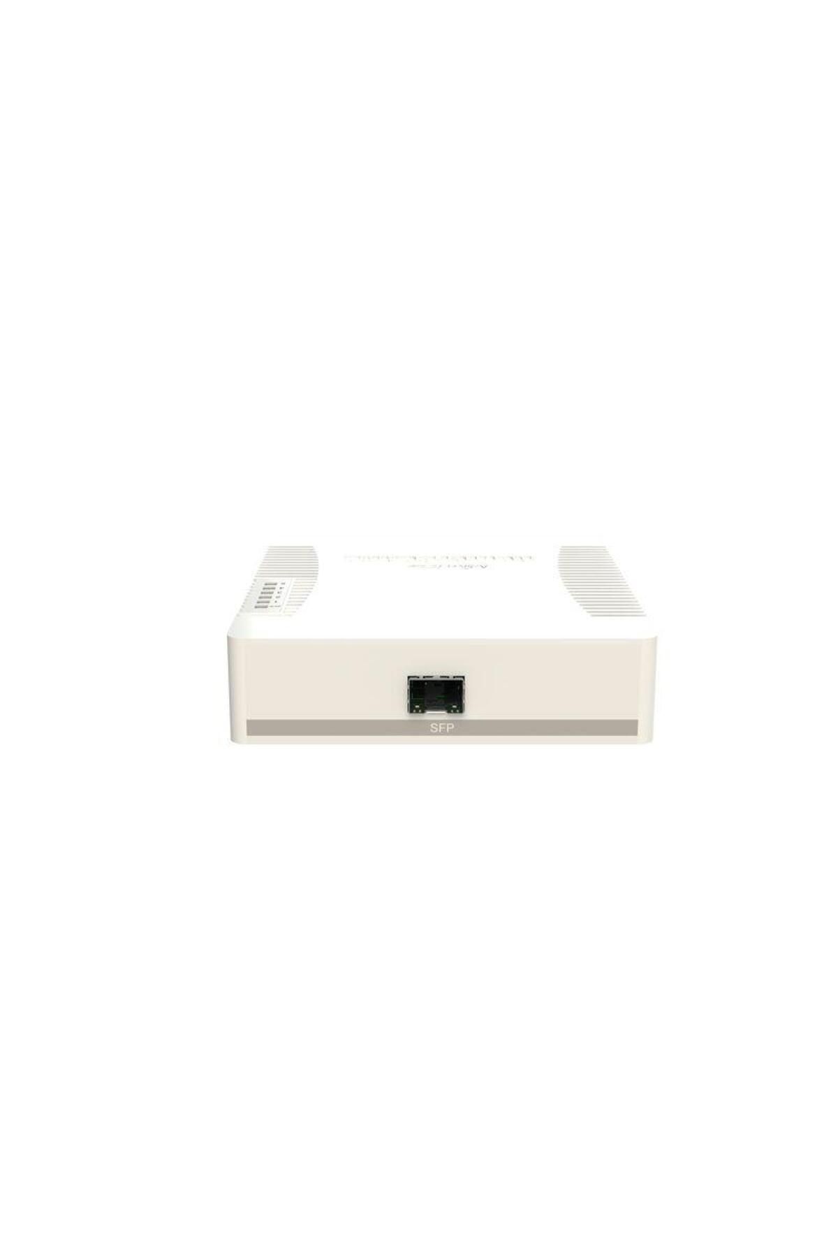 MIKROTIK-SOHO switch routerboard, RB260GSP, Flash Storage: 128 KB, PoEin: Passive, PoE out: Pas 3