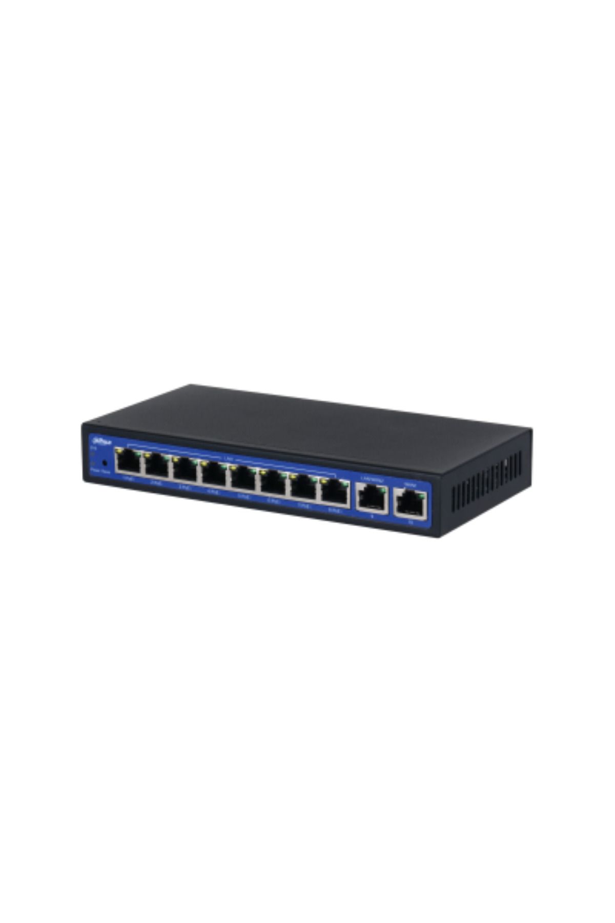 Tenda-DAHUA WIRELESS ACCESS CONTROLLER DH-EAC10-P, POE power supply 64W, Interface: 10 x 10/100/1000 Mbps, W 3