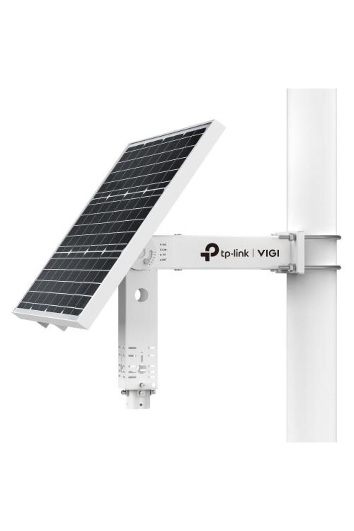TP-LINK Panou Fotovoltaic Sp6020, 60w + Acumulator 31.02ah/10.8v Pentru Camere Vigi, Unghi Ajus - Single Dimension