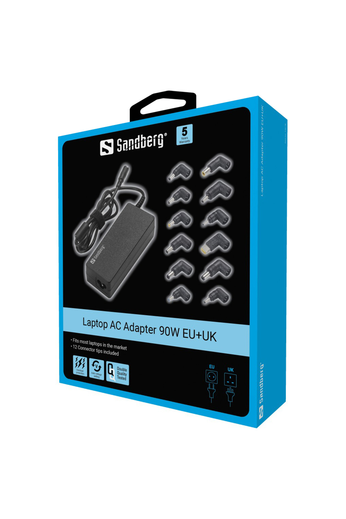 Inna marka-Adaptor de alimentare pentru laptop Sandberg 90W UE+Marea Britanie, 135-78 3