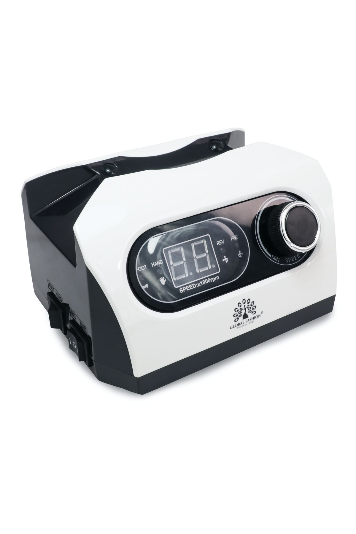 global fashion-Electric file for manicure and pedicure, 50,000 rpm, 80W, ZS-717-white 4