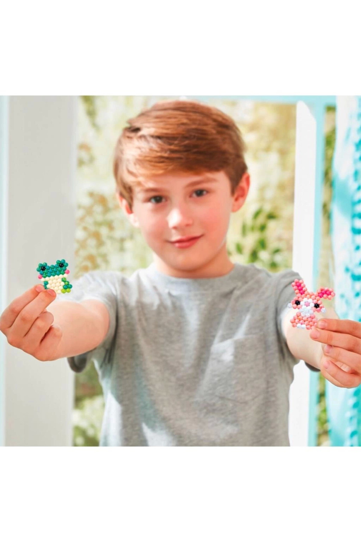 Bfs 35089 بستهٔ توپک‌های جایگزین رنگ‌های آبرنگ Aquabeads – ۸۰۰ عدد +۴ سال