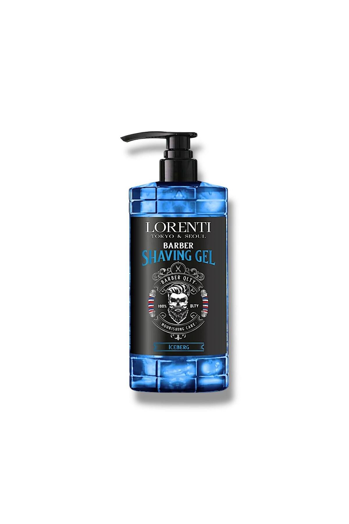 LORENTİ Gel De Ras Barber Shaving Gel Iceberg 1000 Ml Masculin - One Size