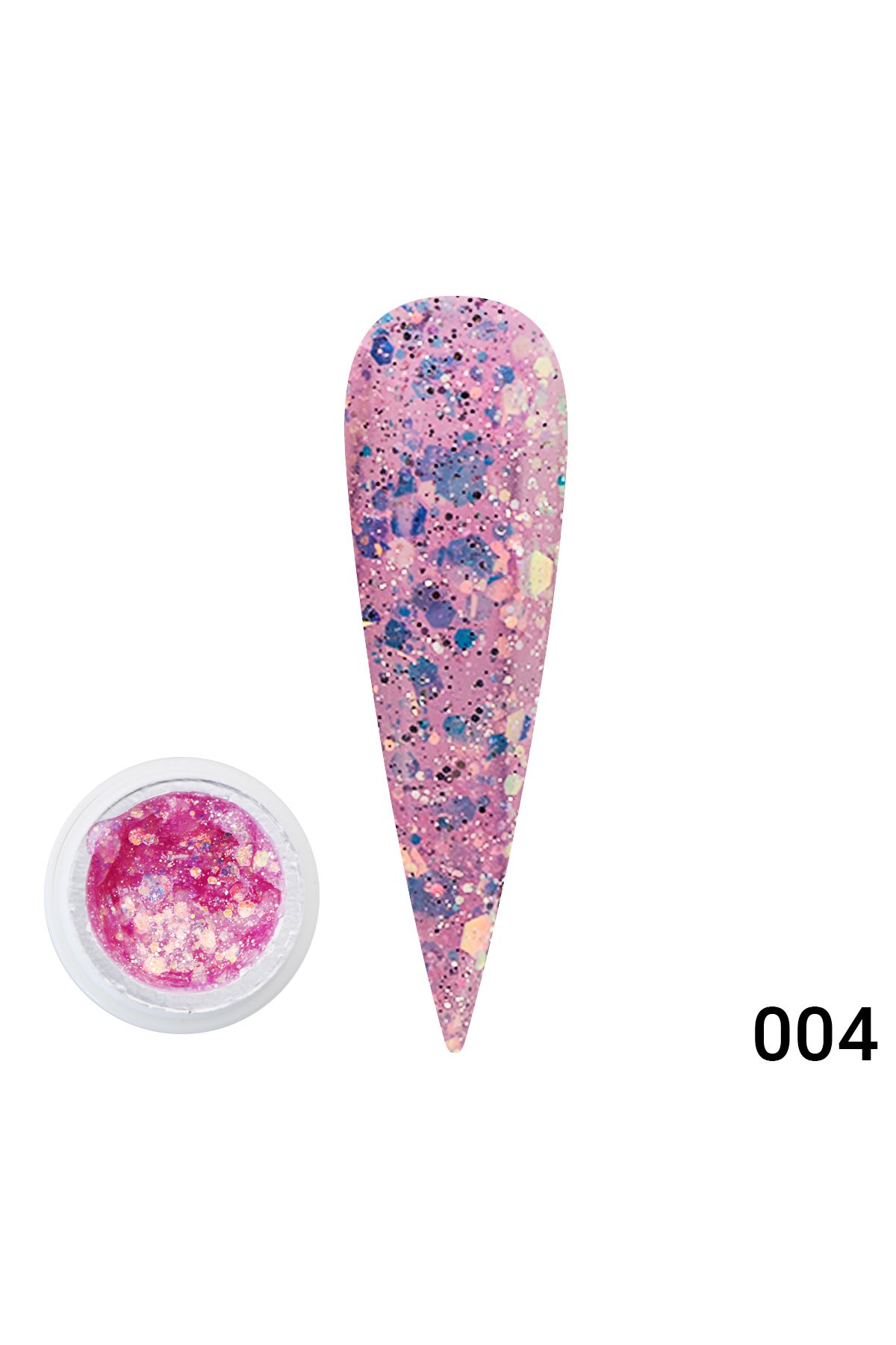 global fashion Diamond Painting Glitter Gel Global Fashion 04 - One Size