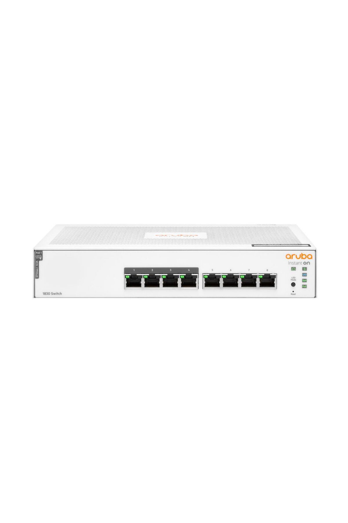 Inna marka-HP Enterprise Aruba Instant On 1830 8G 4P Class4 PoE 65W, Managed L2, Gigabit Ethernet, 1U, JL811A 1