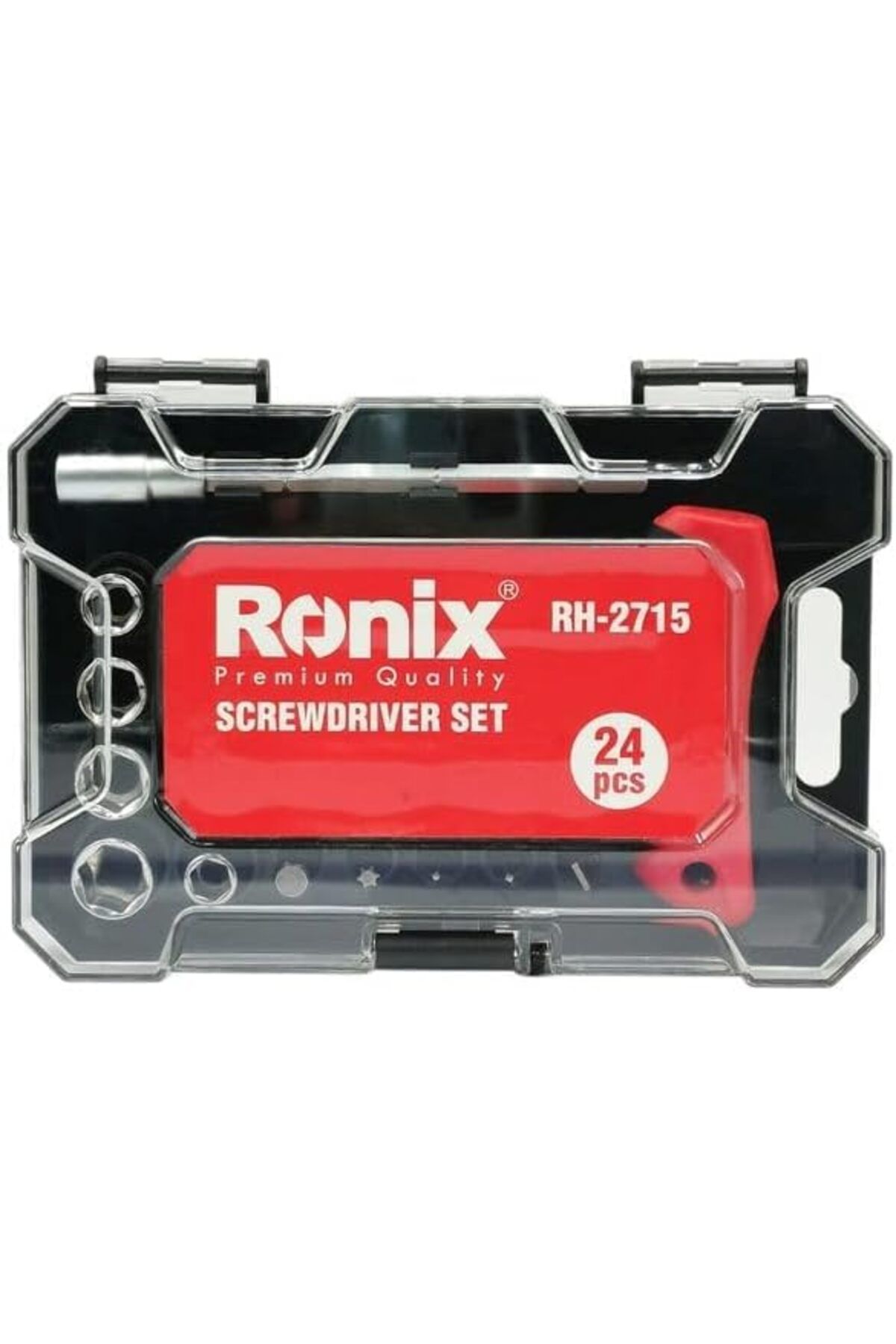 Ronix-(RH2715) 24 Pcs Screwdriver Set Professional Interchangeable Screwdriver Bit Set With Premium 8