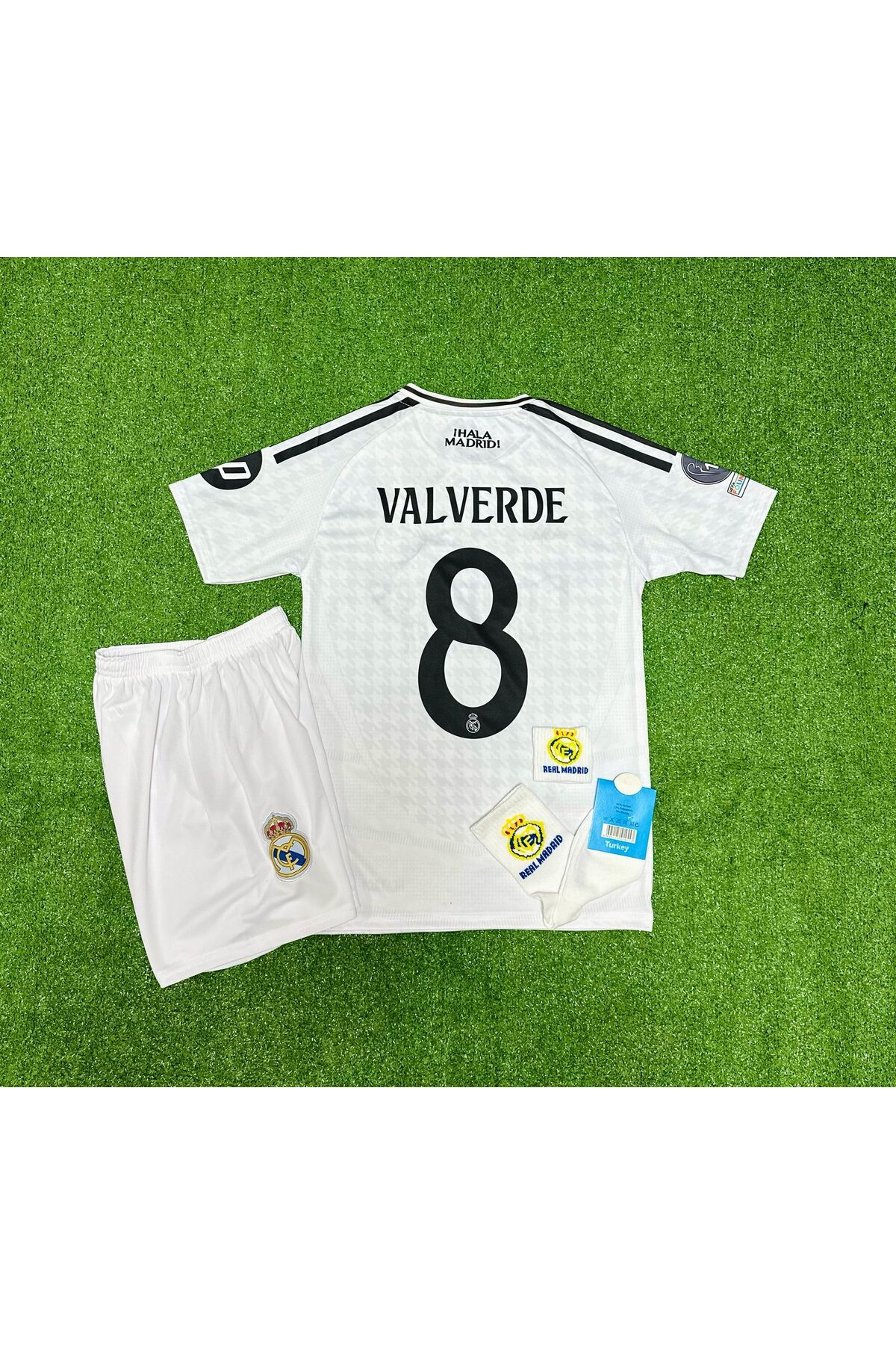 BREATHLESS R.Madirdd Federico Valverde Çocuk Forması Armalı Set