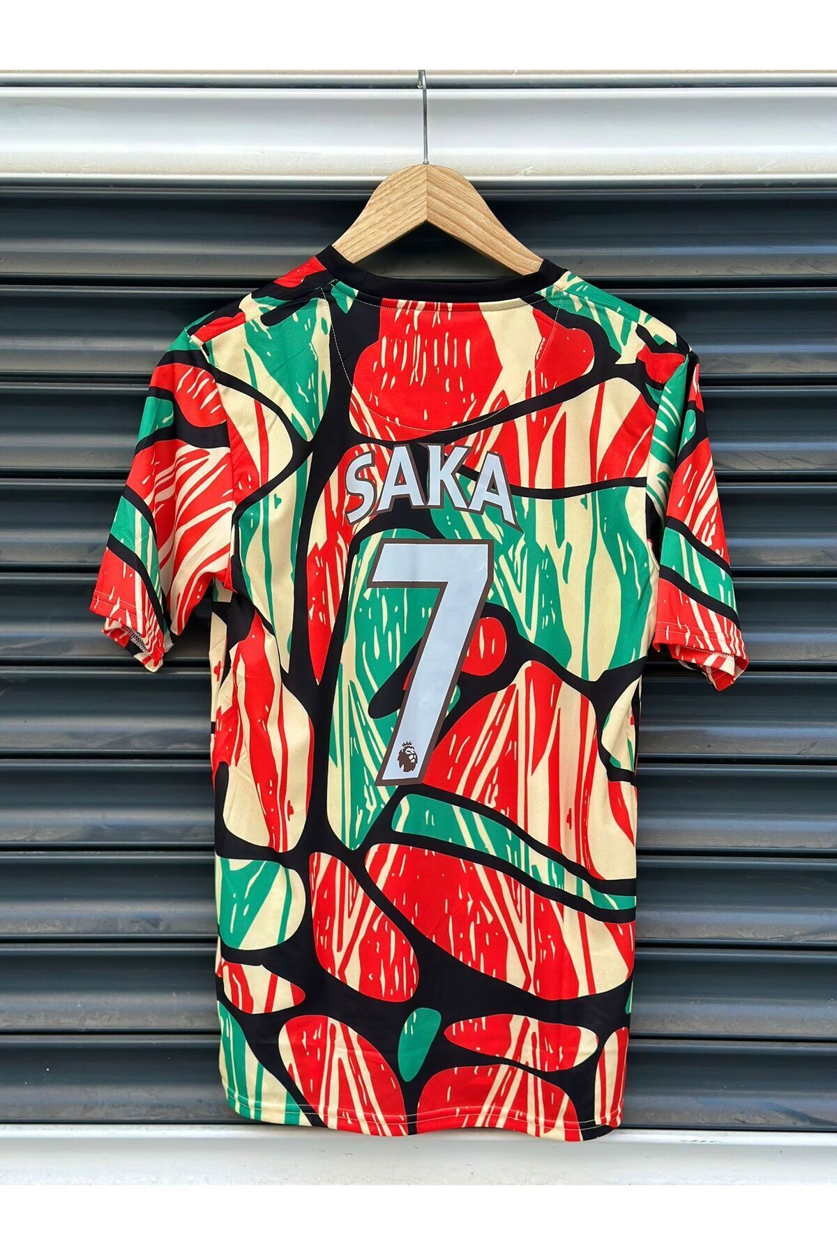 PORTEGO Arsenal 2024/25 Yeni Sezon Bukayo Saka Pre Match (Maç önü Forması)