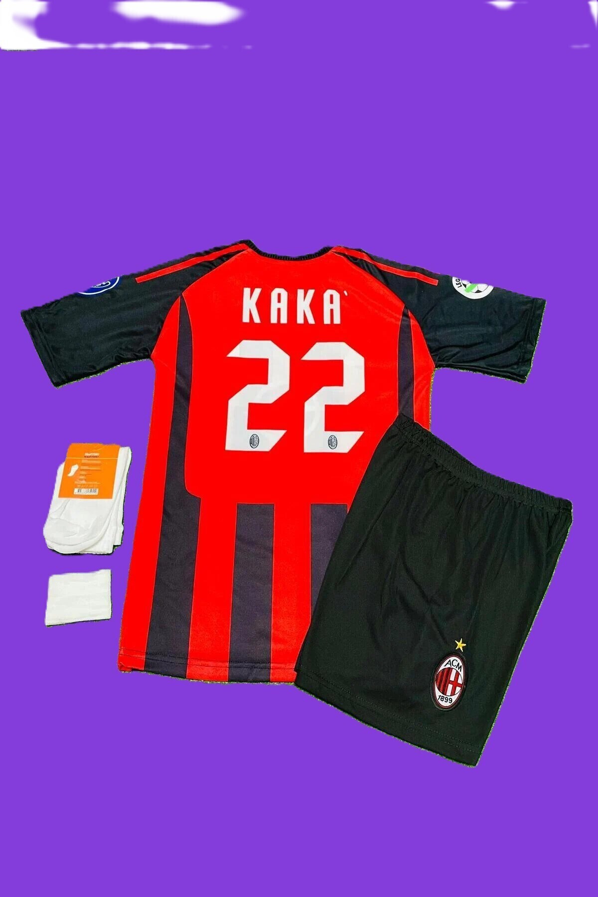 OVES Kaka Leite 2007 Efsane Çocuk Nostalji Forması 4'lü Set