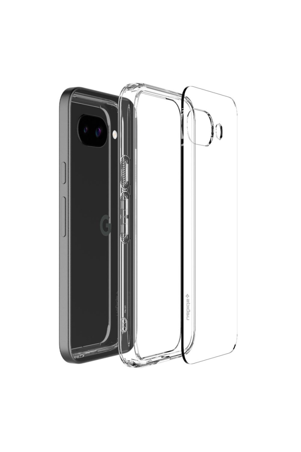 Spigen-Case for Google Pixel 9a - Ultra Hybrid - Crystal Clear 12