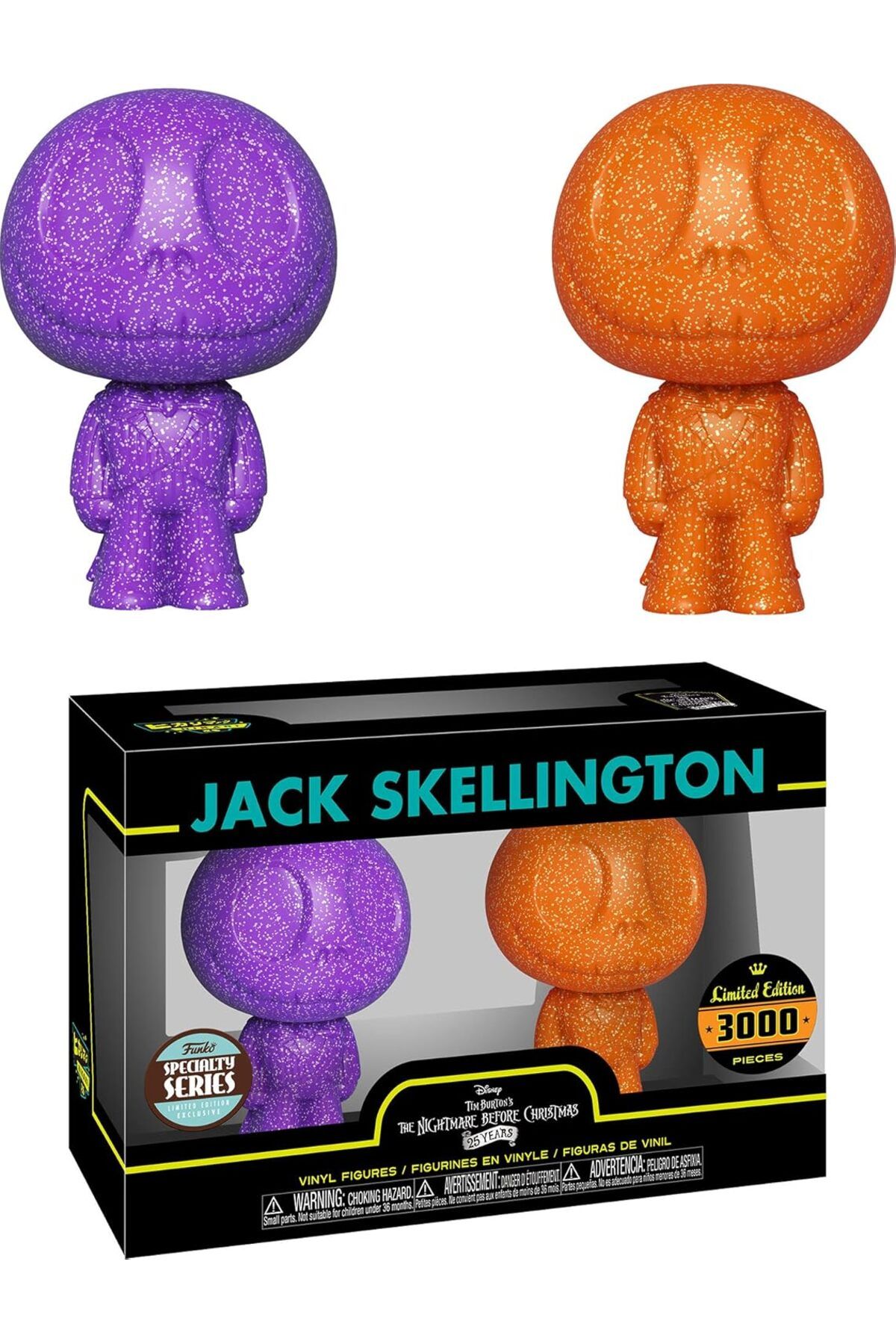 Funko-Hikari XS: Nightmare Before Christmas Jack Skellington Figures (2-Pack) 1