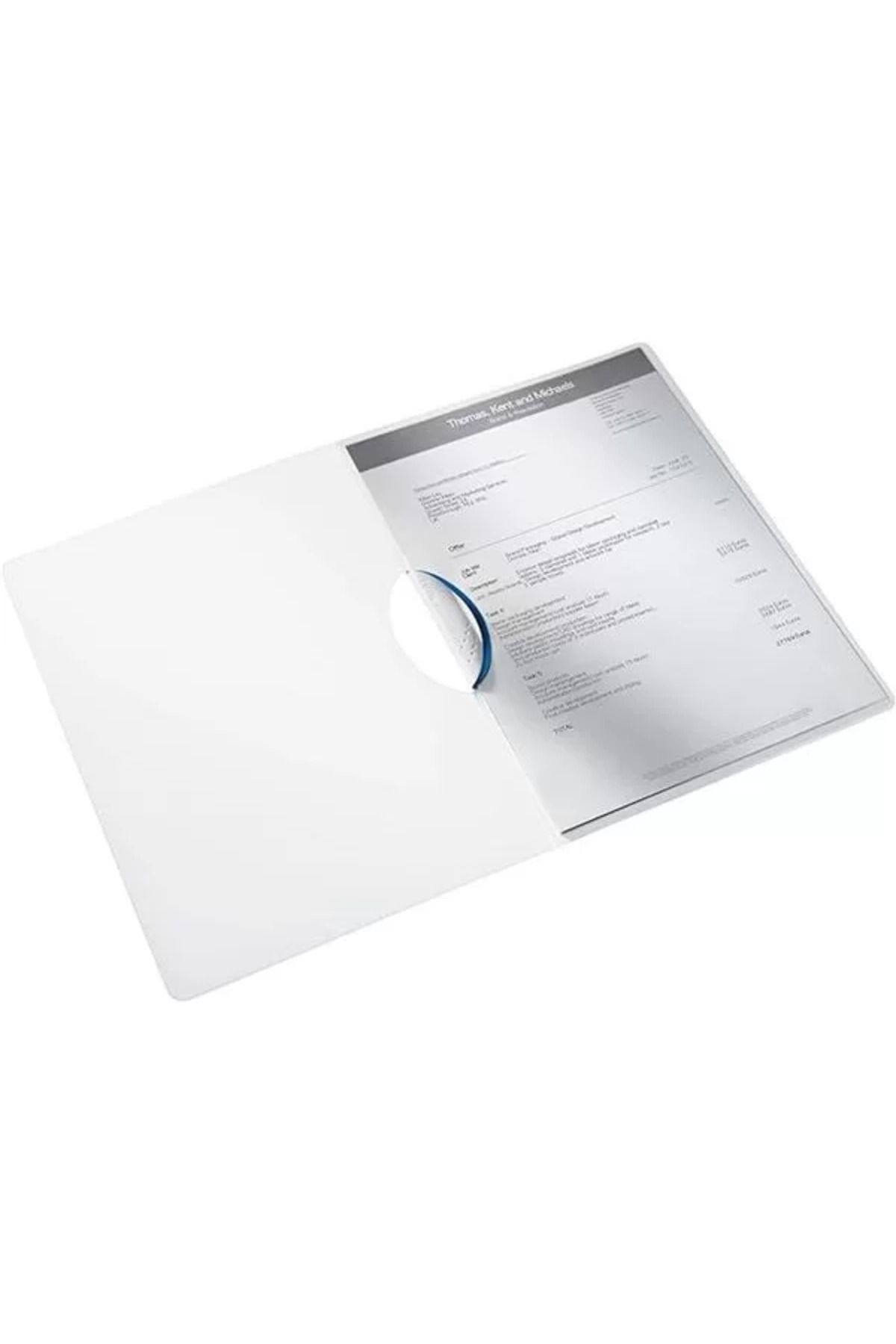 Leitz-41850036   Wow A4 Colorclip Compression File, Metallic Blue 2