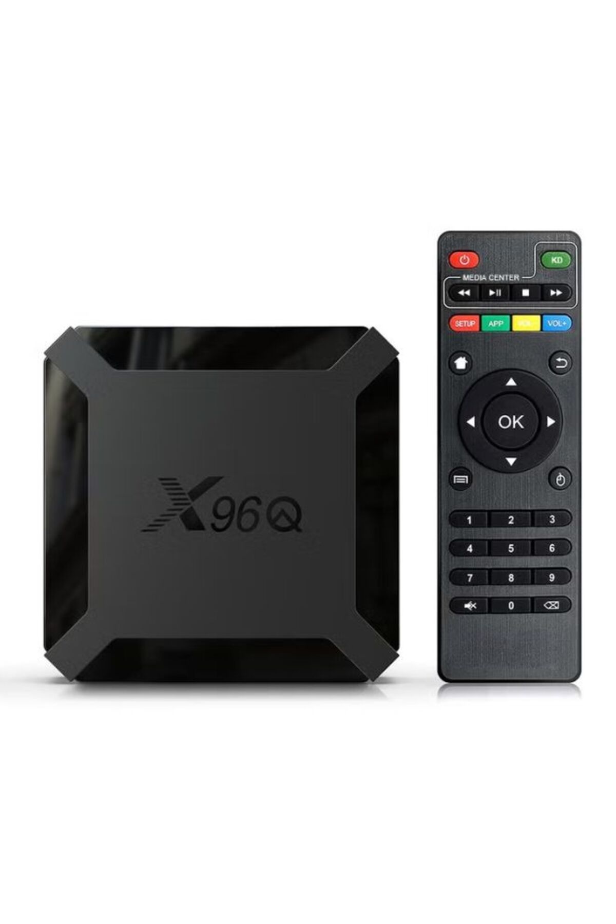 EGG-X96 Android 4K UHD TV Box + Remote Control – High-Quality Streaming in Ultra HD 3