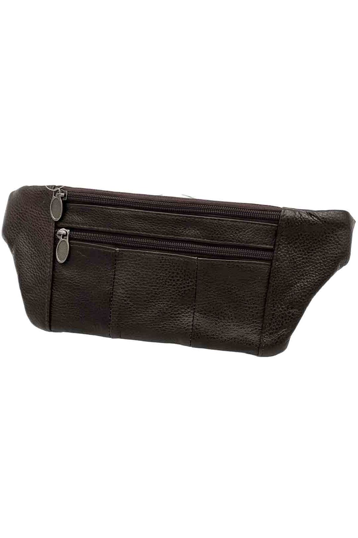 Micutz-Men's Waist Bag Made of Genuine Leather, Waterproof, 30 x 11.5 x 2.3 cm, Dark Brown 5
