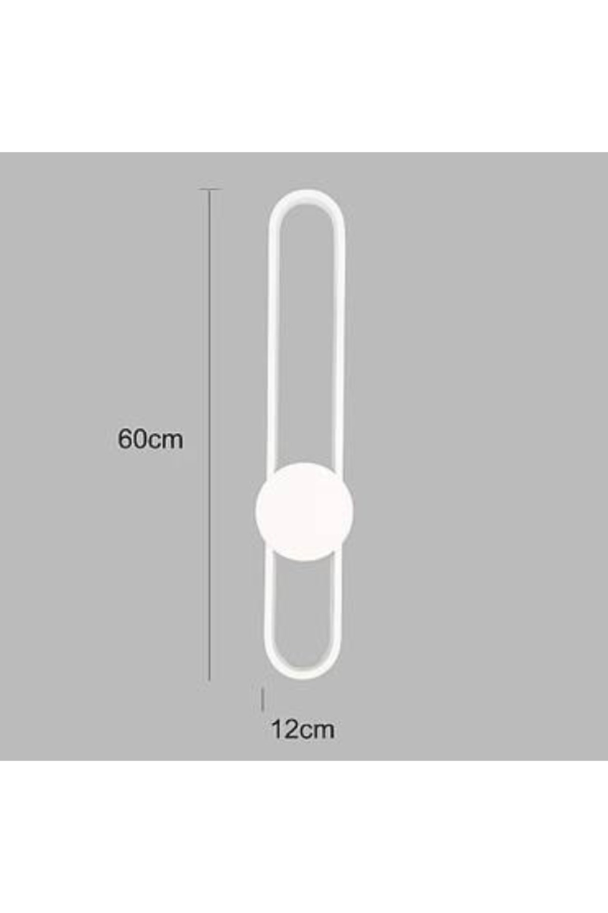 Generic-Modern battery-powered wall lamp, white rectangular shape, 3-light color 1
