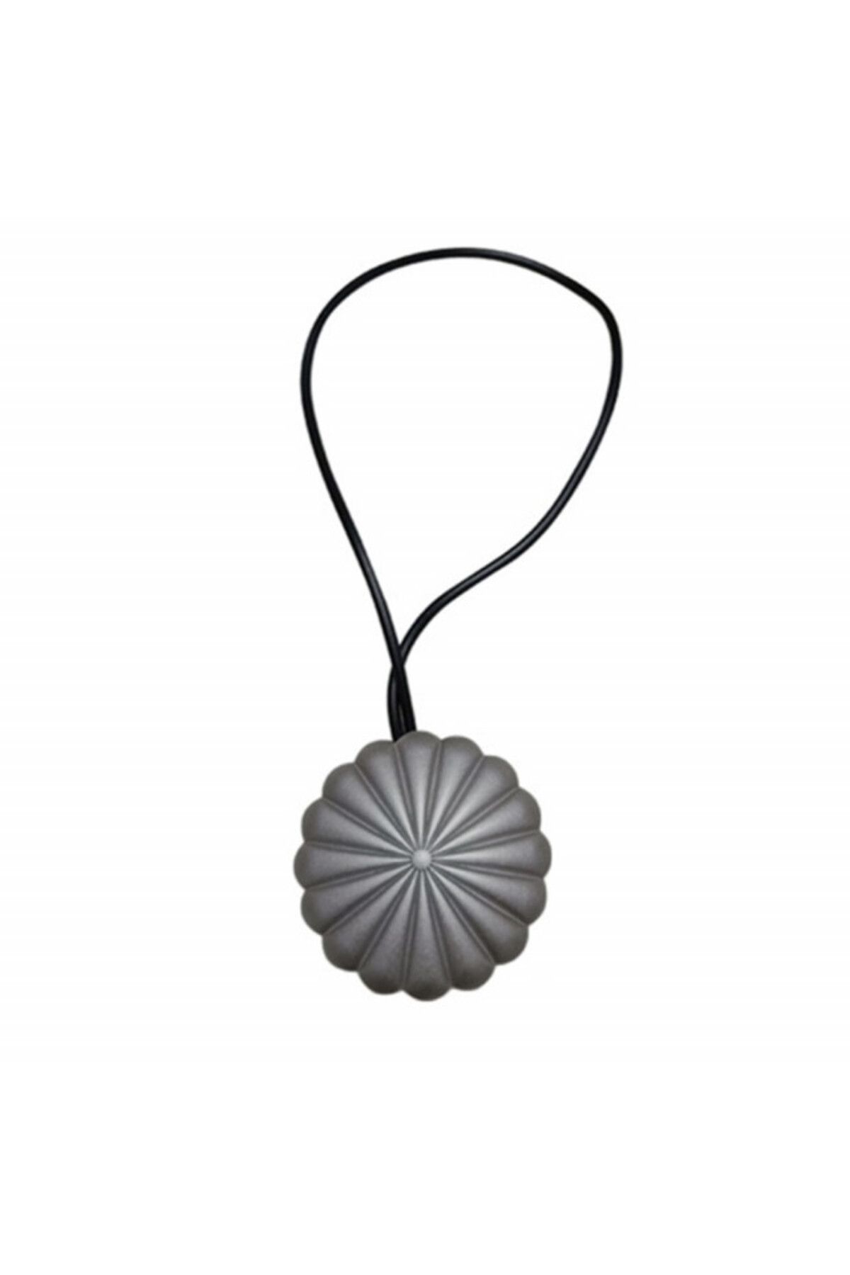 PUFO-Elegant drawstring for curtains or drapes with magnet, dark gray 1