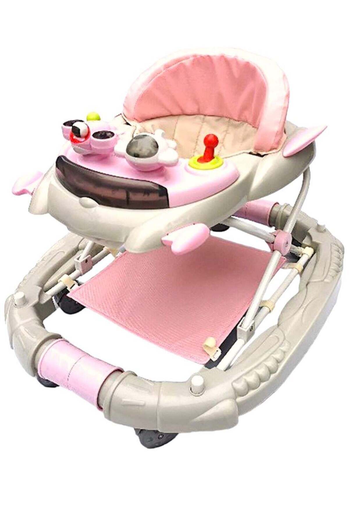 Toybox-2 in 1 Baby Walker Rocker Height Adjustable With Toys & Music 1
