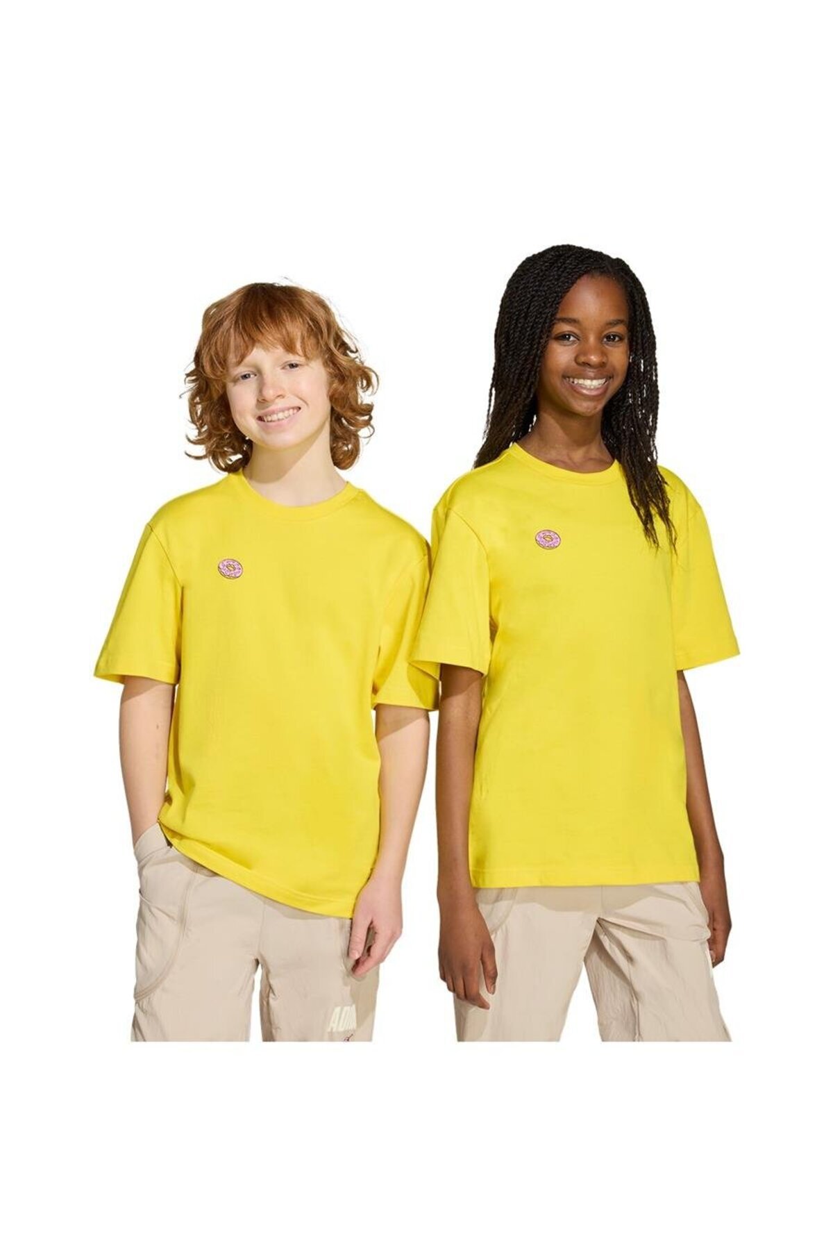 adidas Sarı Unisex Çocuk T-shirt J SIM GFX T JM0818 - Fiyatı