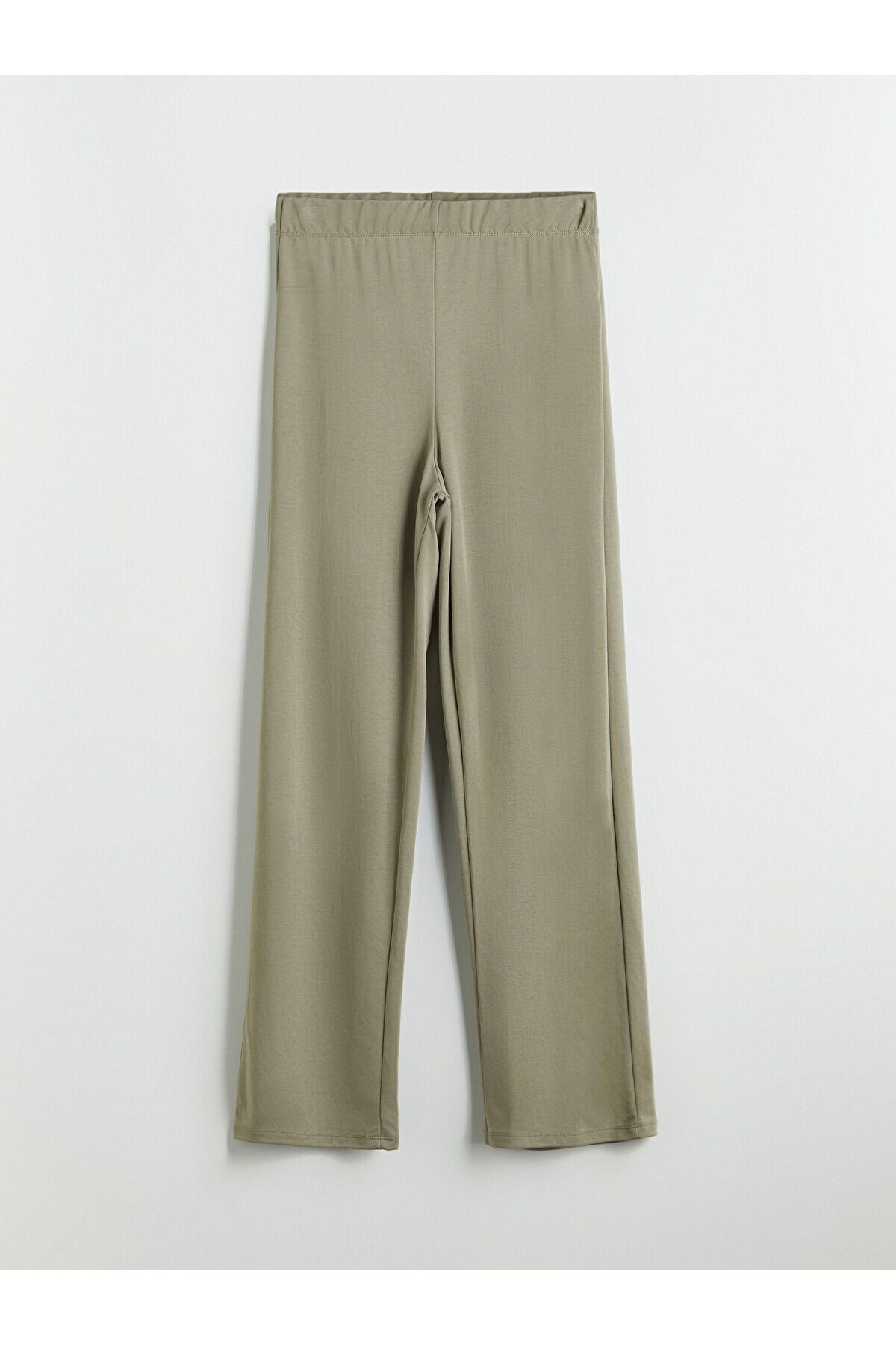 LC Waikiki-Modal Blended Women's Trousers with Elastic Waist 1
