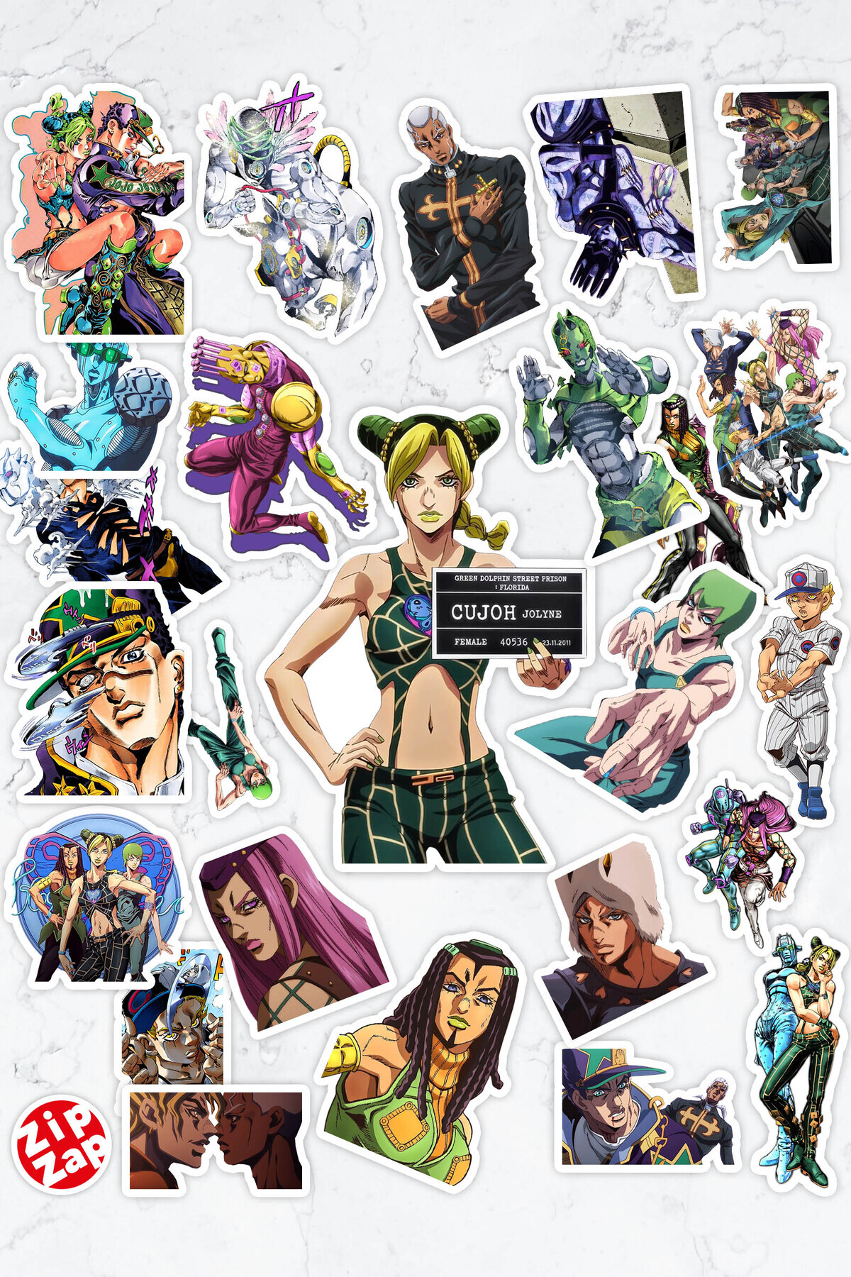 ZipZap JoJo no Kimyou na Bouken part 6 Anime Telefon Laptop