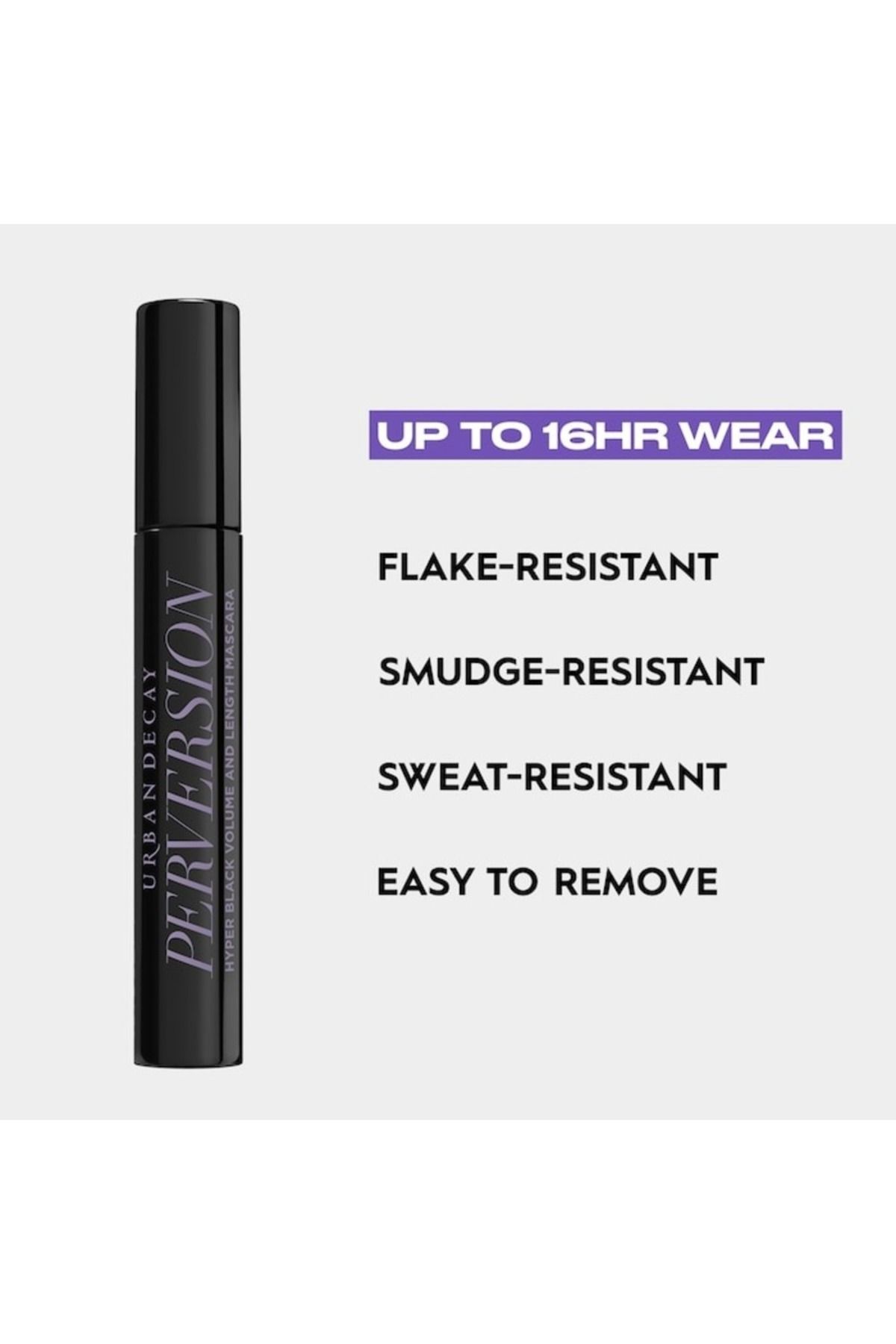 Urban Decay-Perversion Volumizing Mascara – 12 ml Ultra‑Black, Length & Curl, Vegan Formula 6