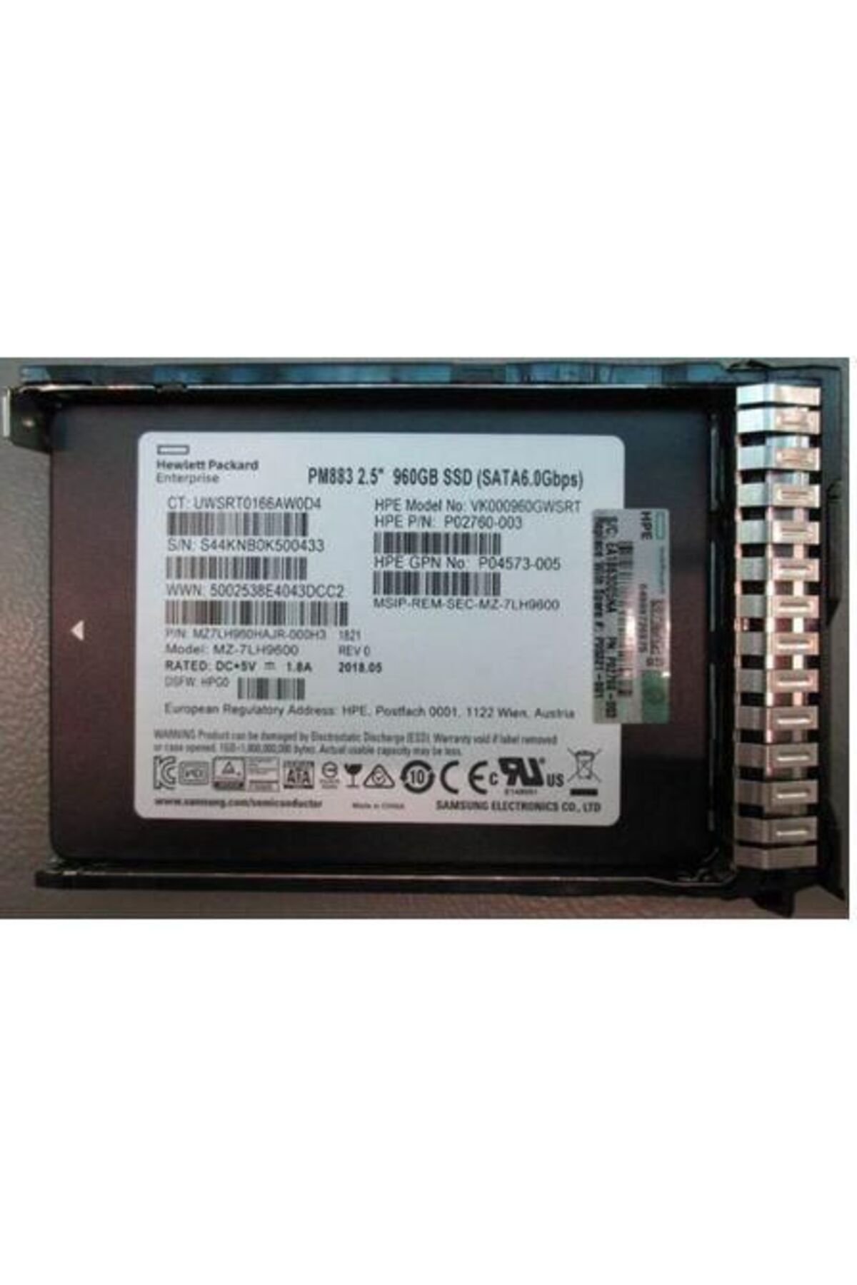 Inna marka-SSD HP Enterprise 960GB 25" SFF, P05321-001 1