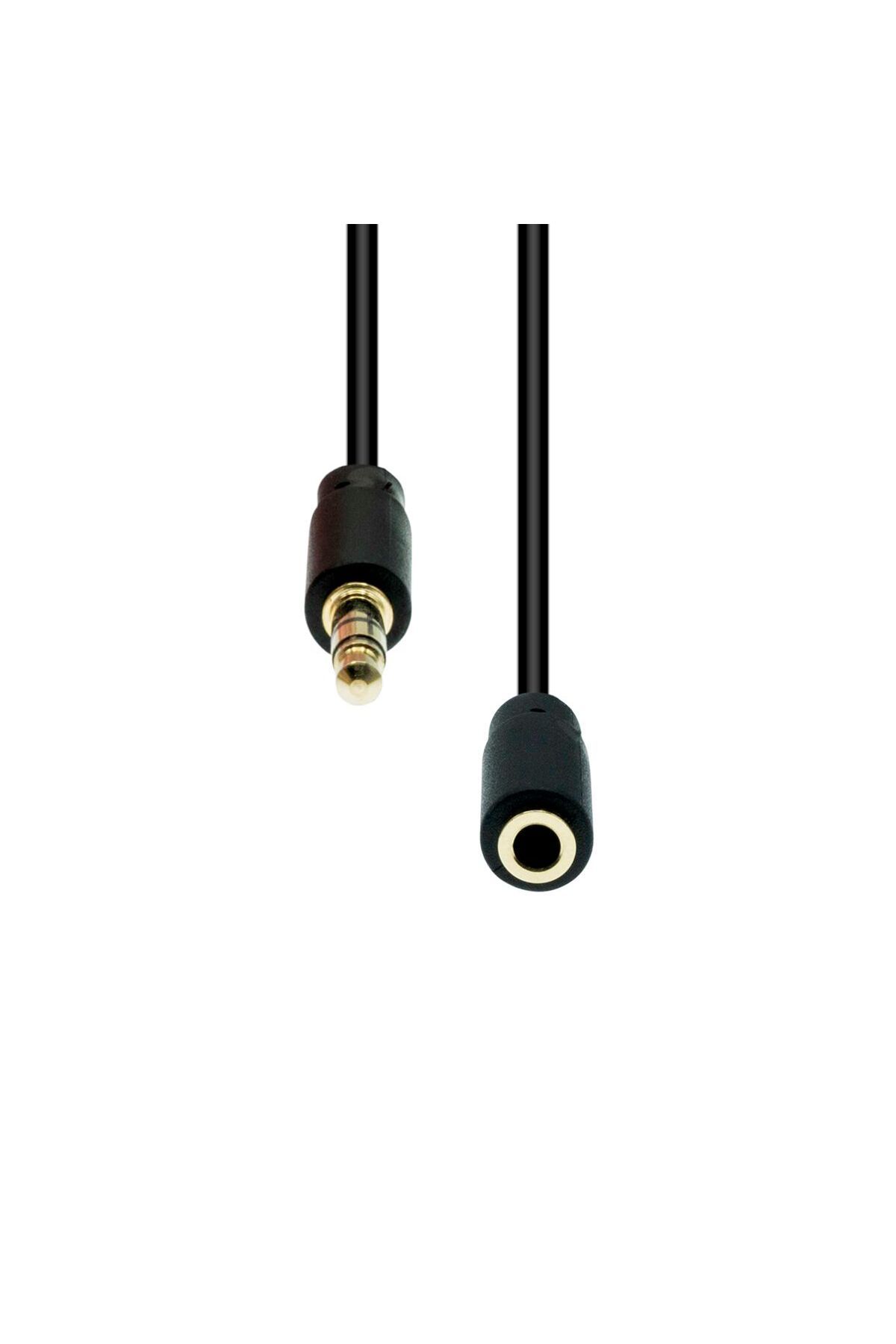 ProXtend-Cablu prelungitor subțire cu 4 pini, negru, 1 m, M4EXS-01 1