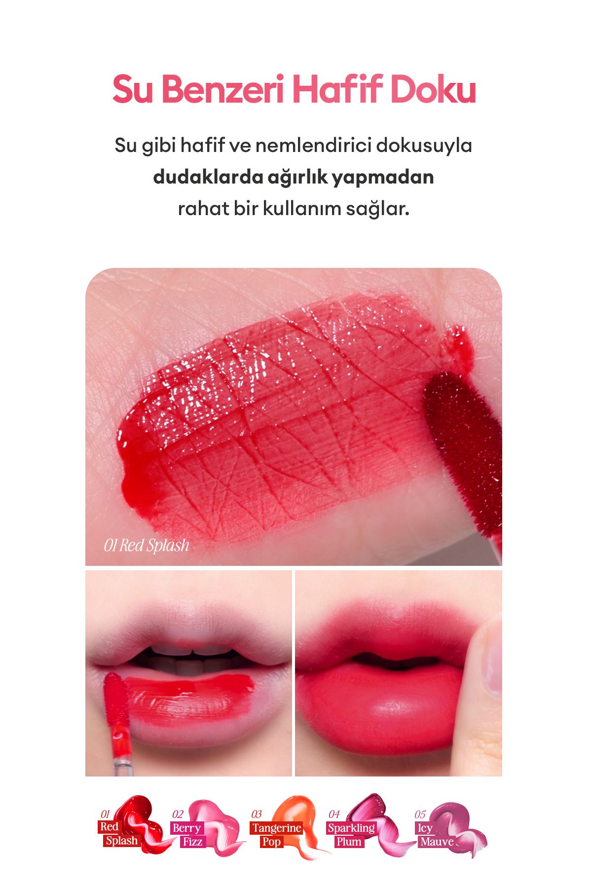 CLIO-Lightweight Tint Water Soda Tint Offering Ultra Lasting, Vibrant Color (03 Tangerine Pop) 6