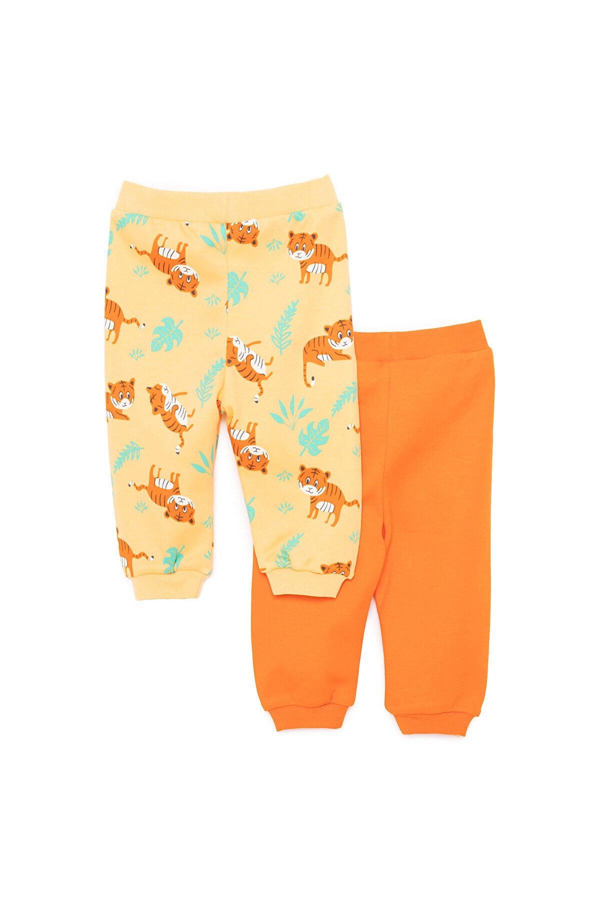 ebebek Hello Baby HelloBaby Basic Erkek Kaplan Desenli 2li Patiksiz Alt Erkek Bebek fotoğrafı 2 (önizleme)