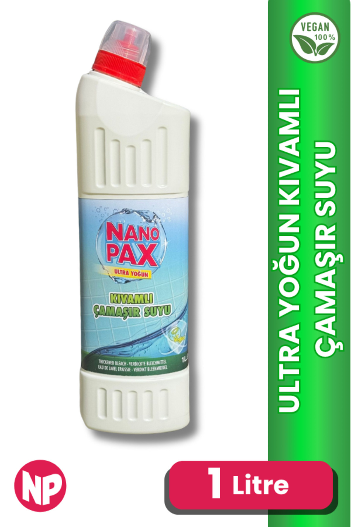 KIVAMLI ÇAMAŞIR SUYU (DUCK AĞIZLI ŞİŞE) 1lt