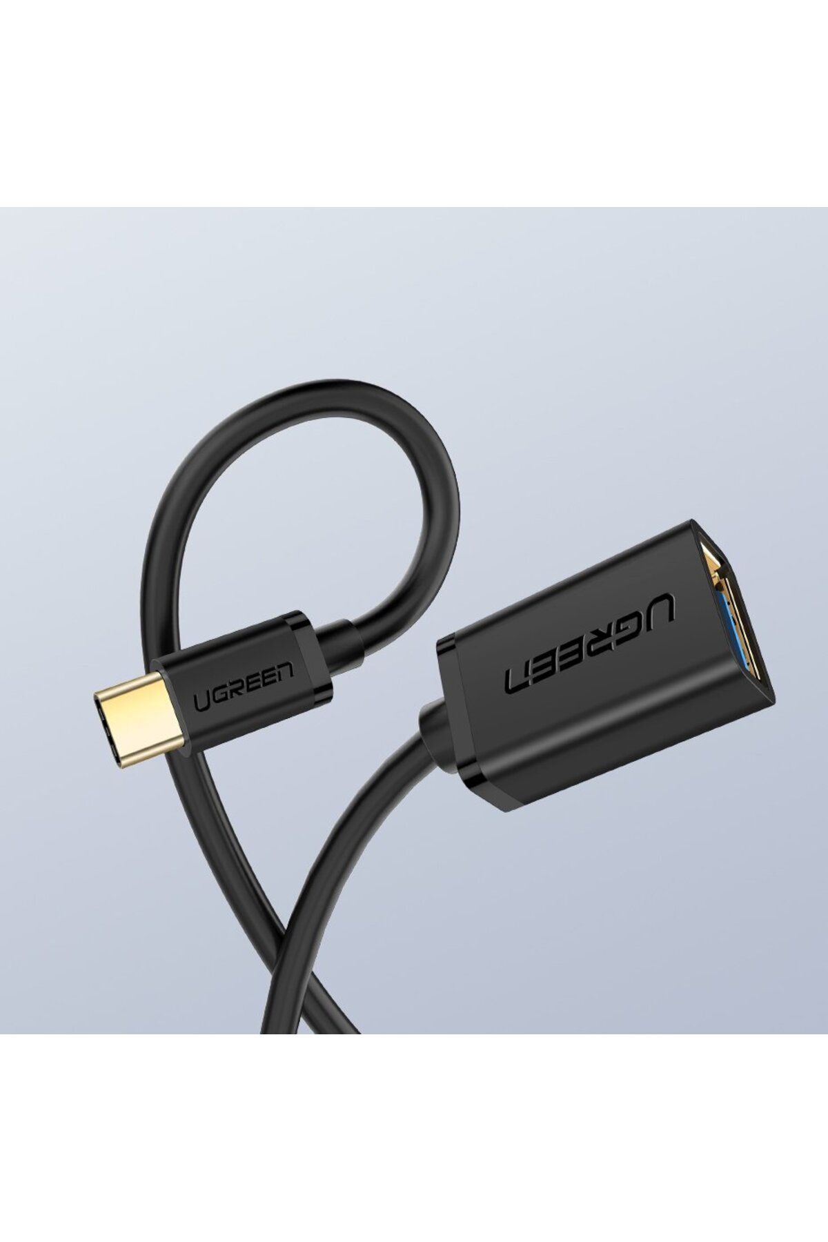 Ugreen-Adapter przejściówka kabel OTG z USB 3.0 na USB-C - czarny 9
