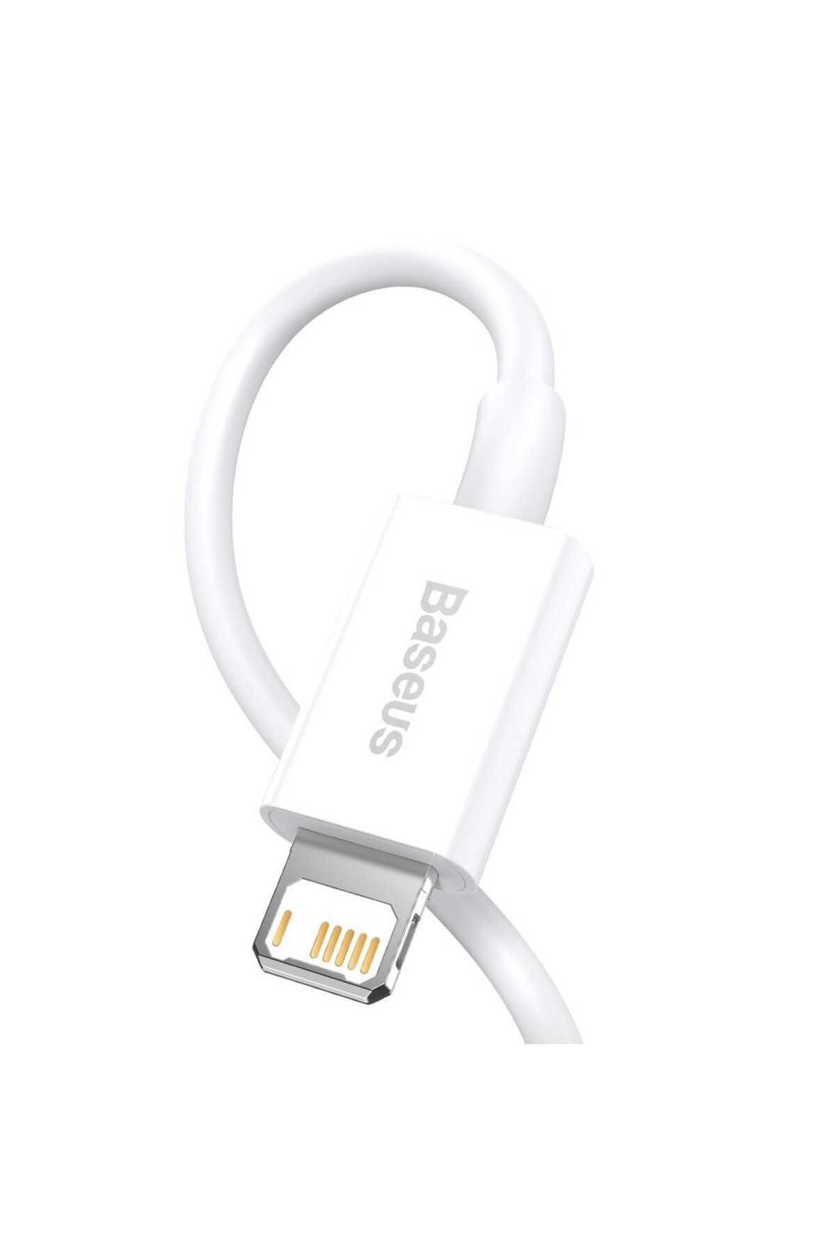 Baseus-Cablu de date USB Lightning pentru iPhone 2.4A, 2m, alb 3