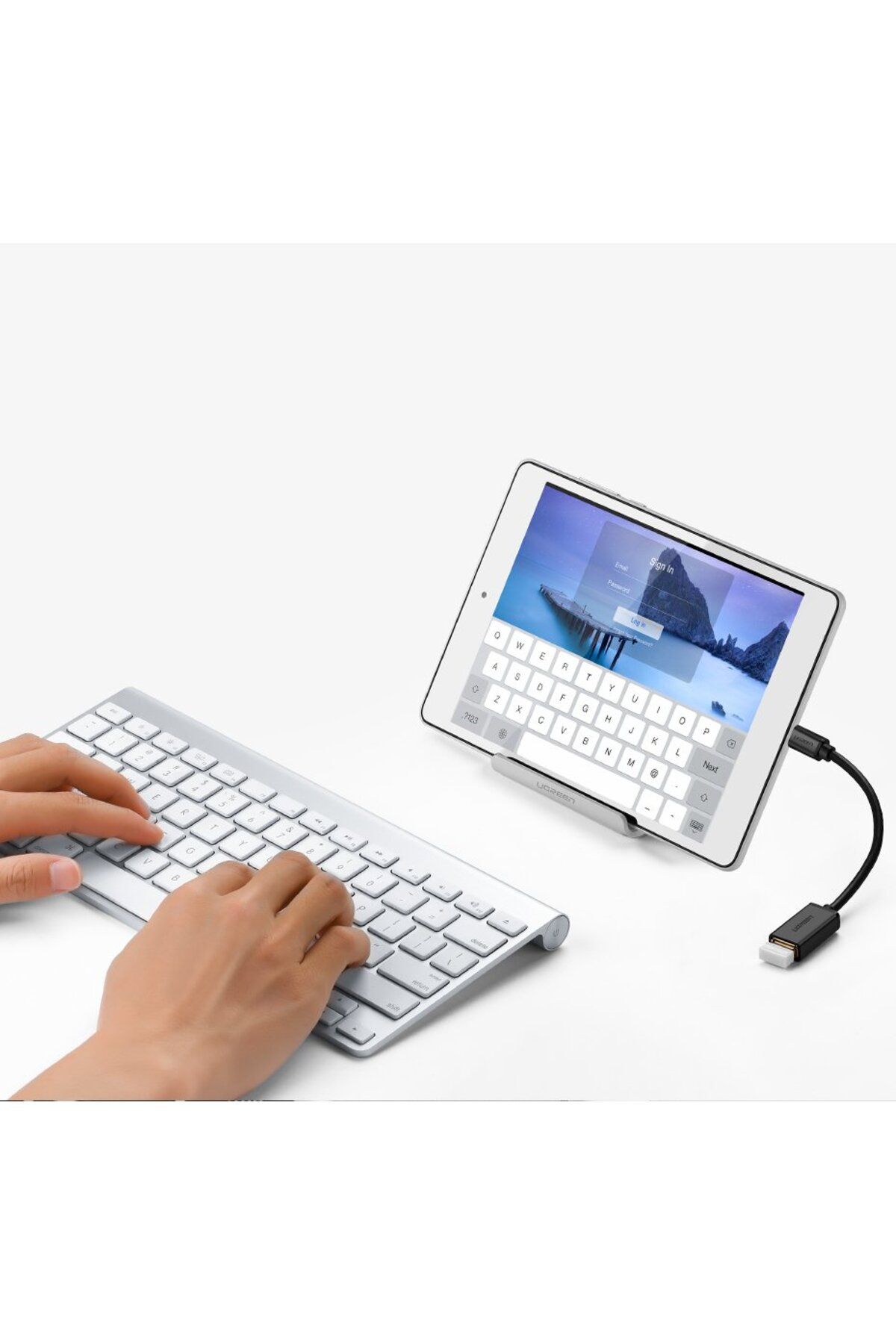 Ugreen-Adapter przejściówka kabel OTG z USB 3.0 na USB-C - czarny 4