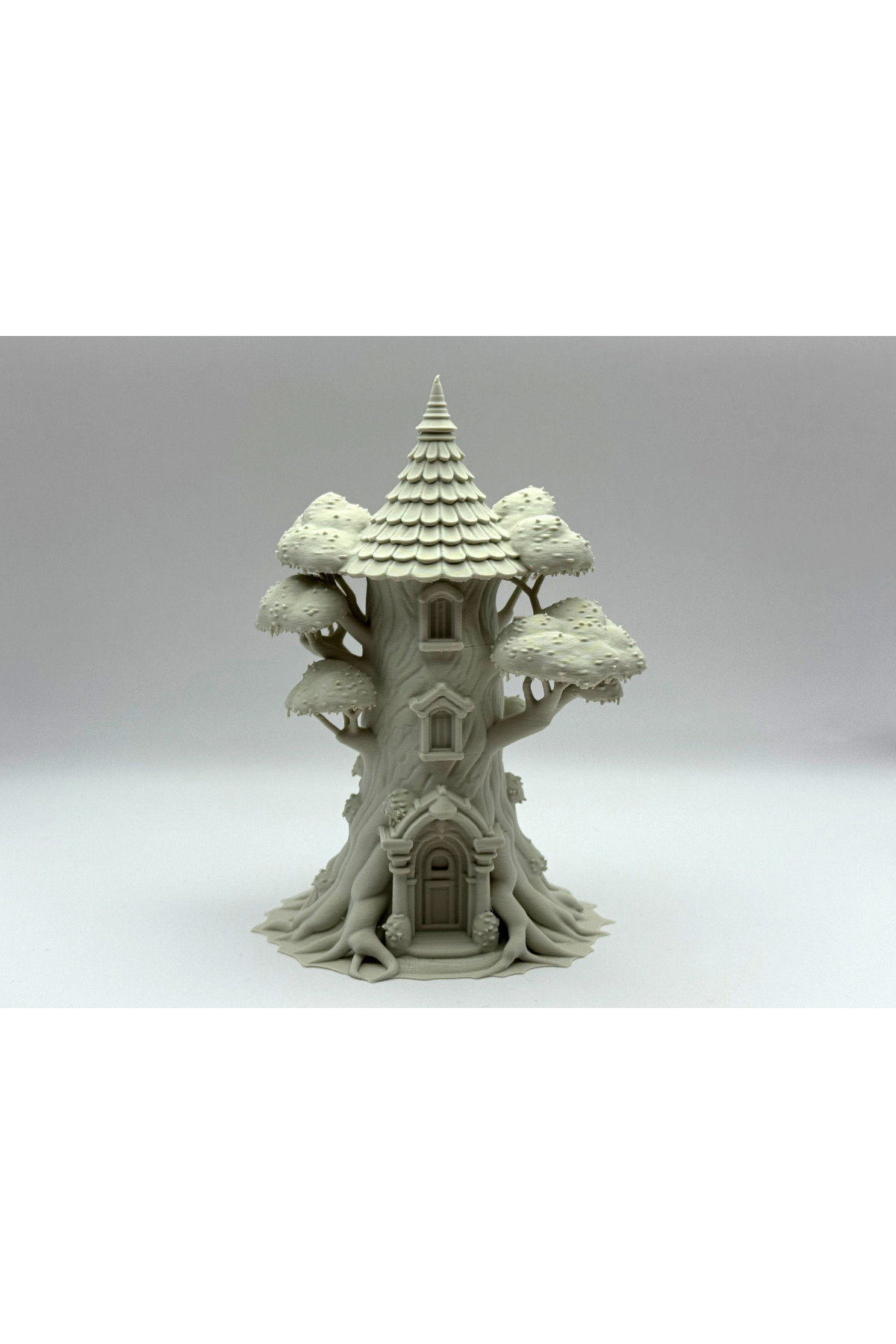 3D-gedruckter Dryadenturm – 16 cm große dekorative Fantasy-Figur