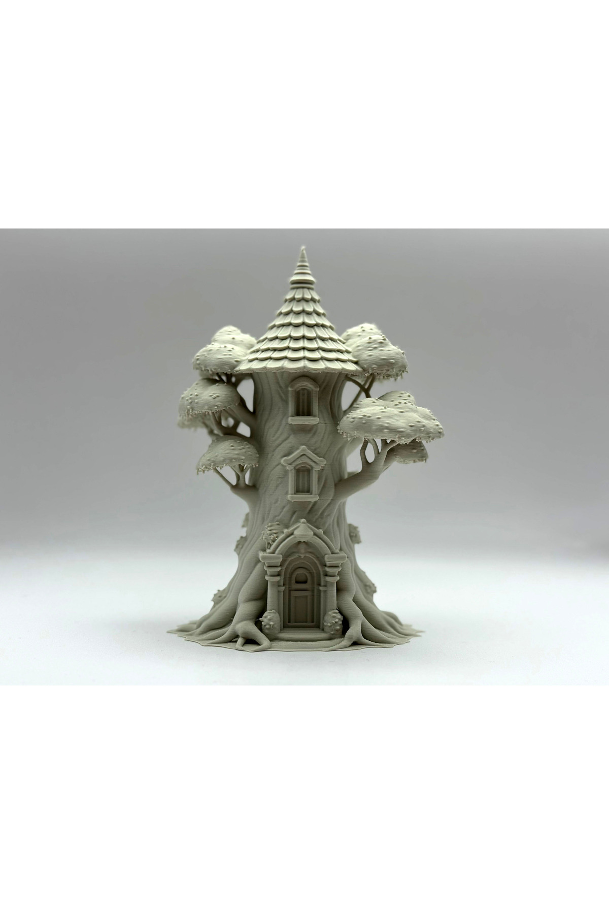 Torre della Driade stampata in 3D – Figura decorativa fantasy da 16 cm