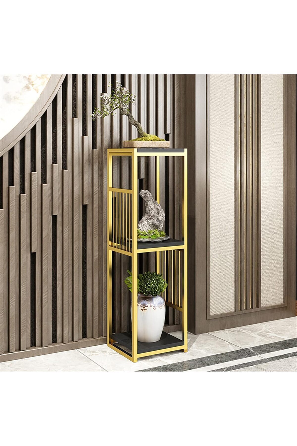 Türkiye-Stylish Simplicity Display Stand, Household Multiple Sizes Square Flower Display Stand Floor-Standin 7