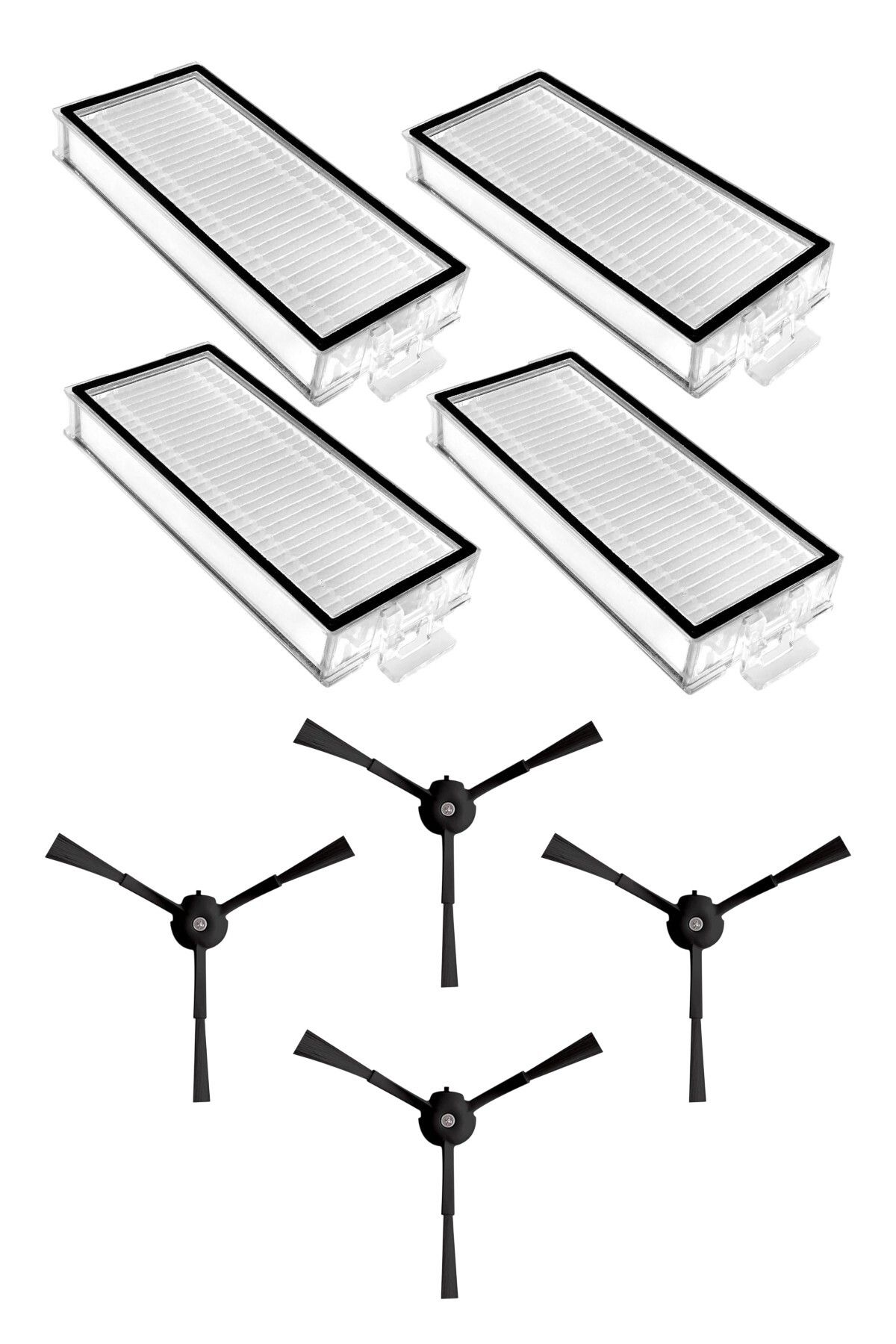 Roborock-Set of 8 Replacement Parts Compatible for Q5 Pro / Q5 Pro + (Plus) Robot Vacuum Cleaner 1