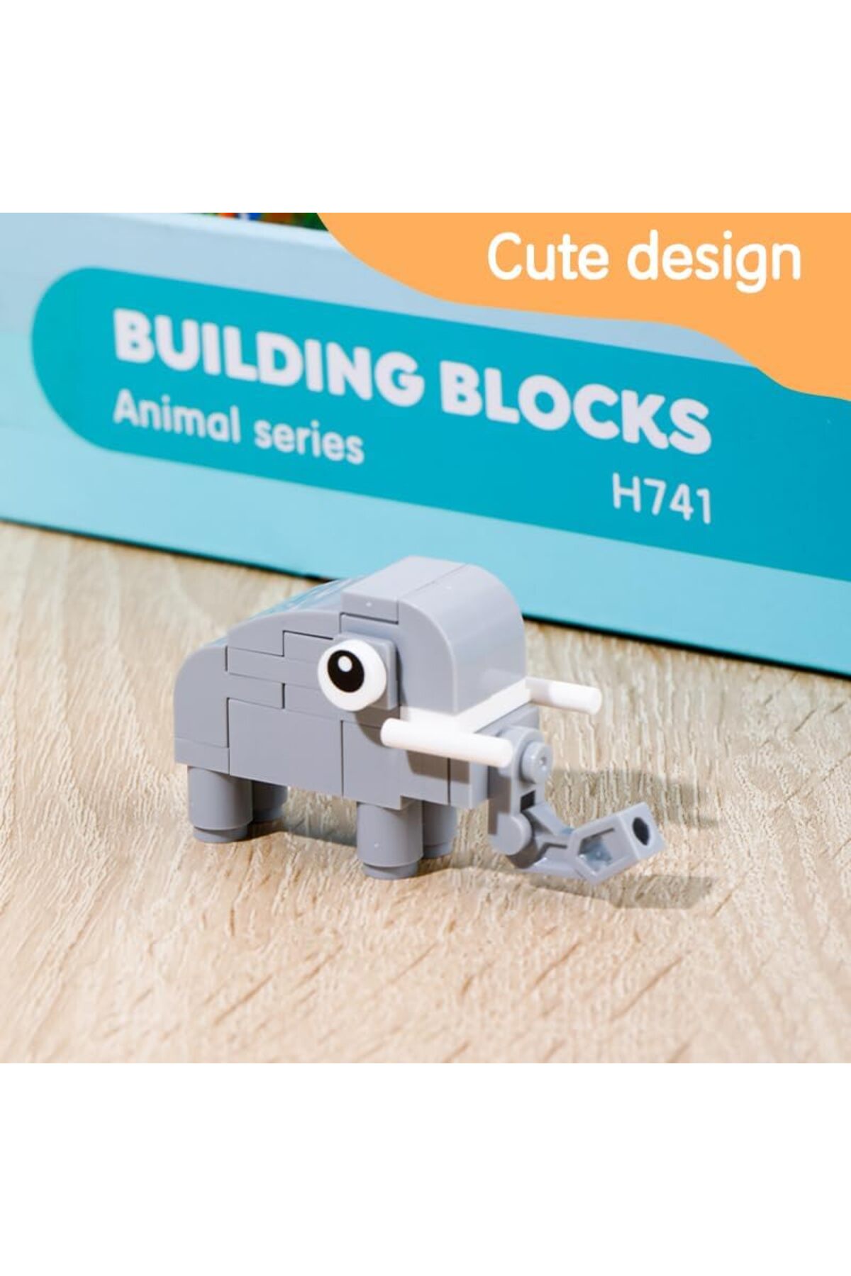 مجموعه بلوک‌های ساختنی مدل EH741 شماره ۱۲ کودکان، ۱۲ تکه