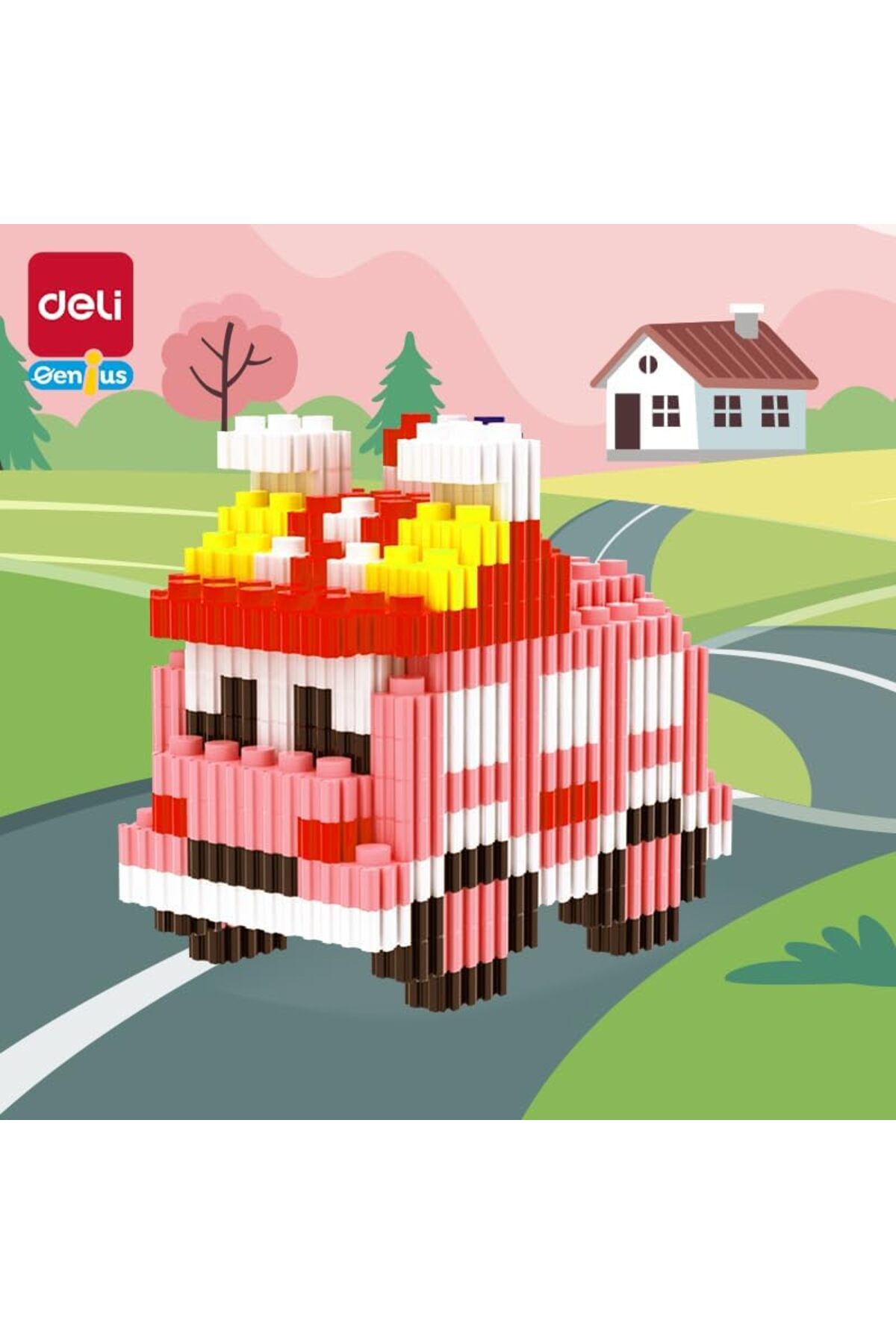 مجموعه بلوکهای ساختنی کودکان EH735، ۴۰۰ تکه