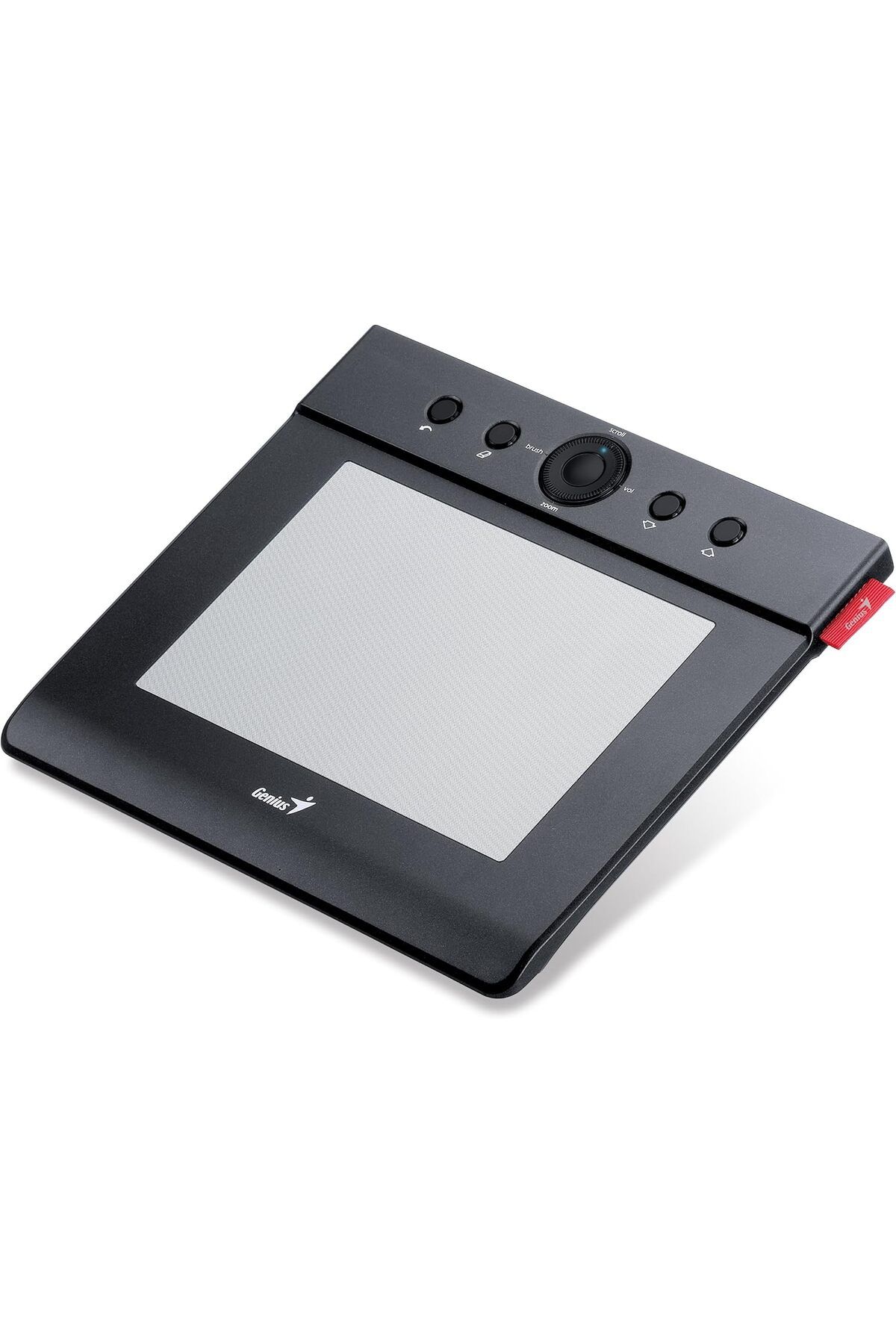 GENIUS-4 x 6 Inches Graphic Tablet with Battery-Free Cordless Pen and Free Laser Touch Scroll Mouse 5