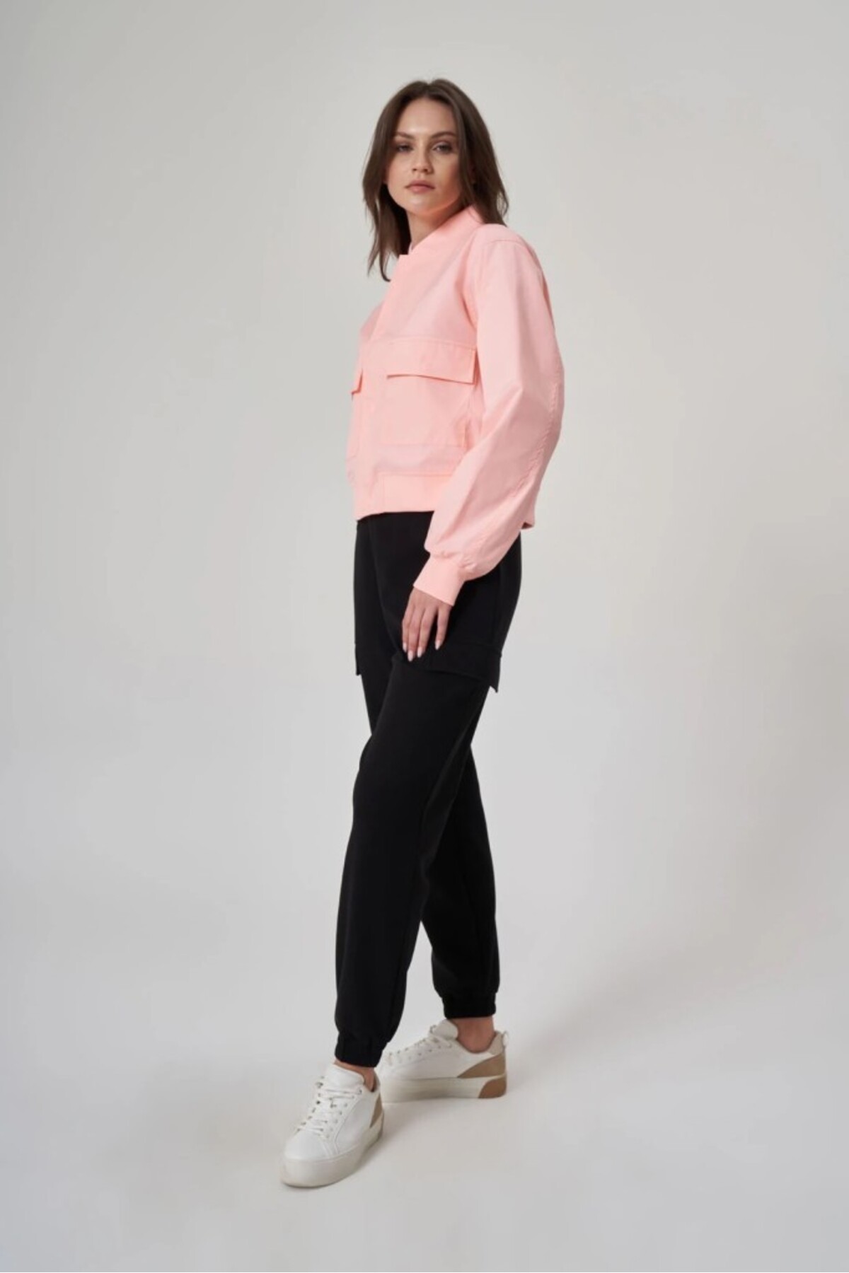 Exuma KADIN CEKET-1521158 PEMBE görsel 2