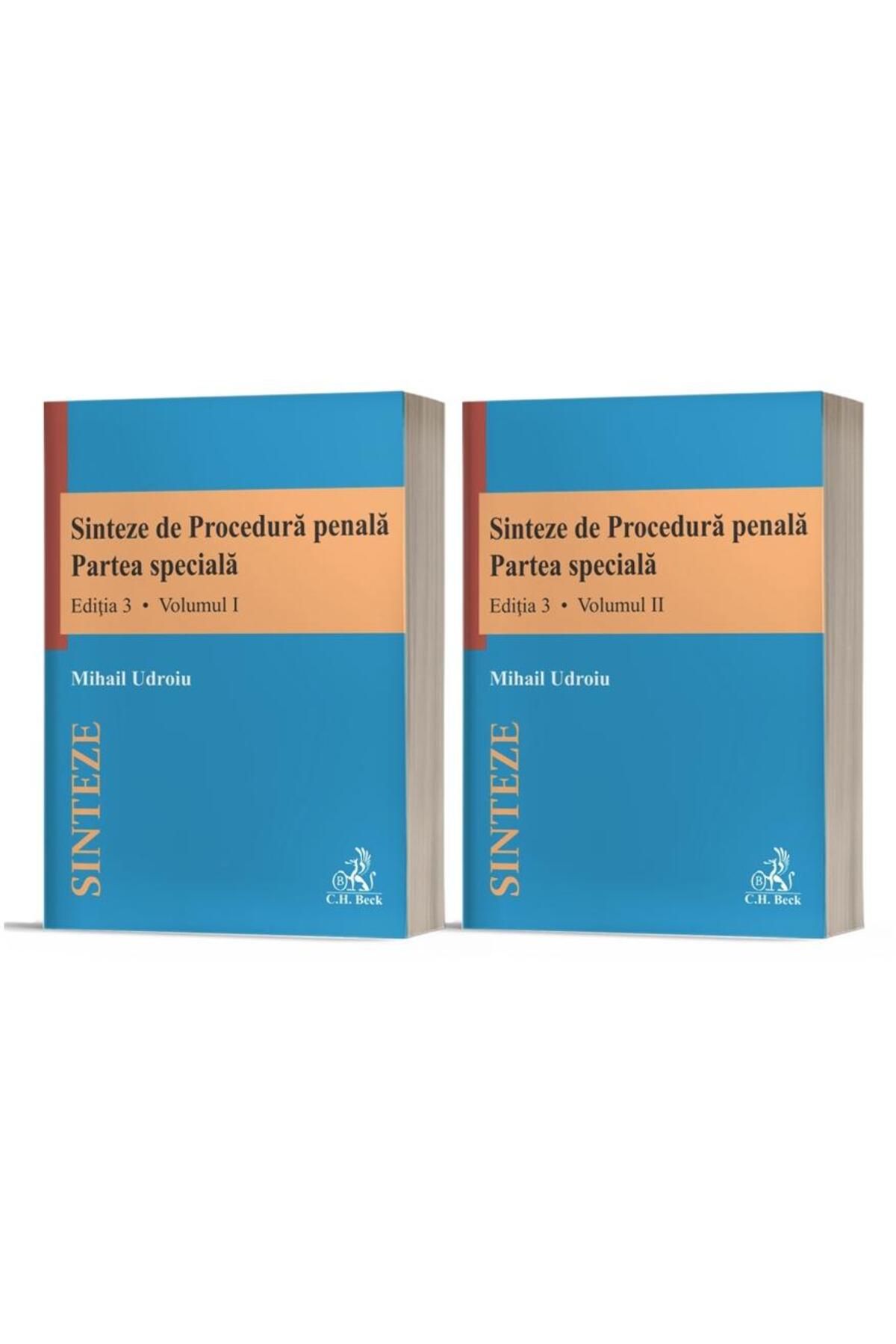 Editura CH Beck-Criminal Procedure Summaries. Special Part (vol. 1
